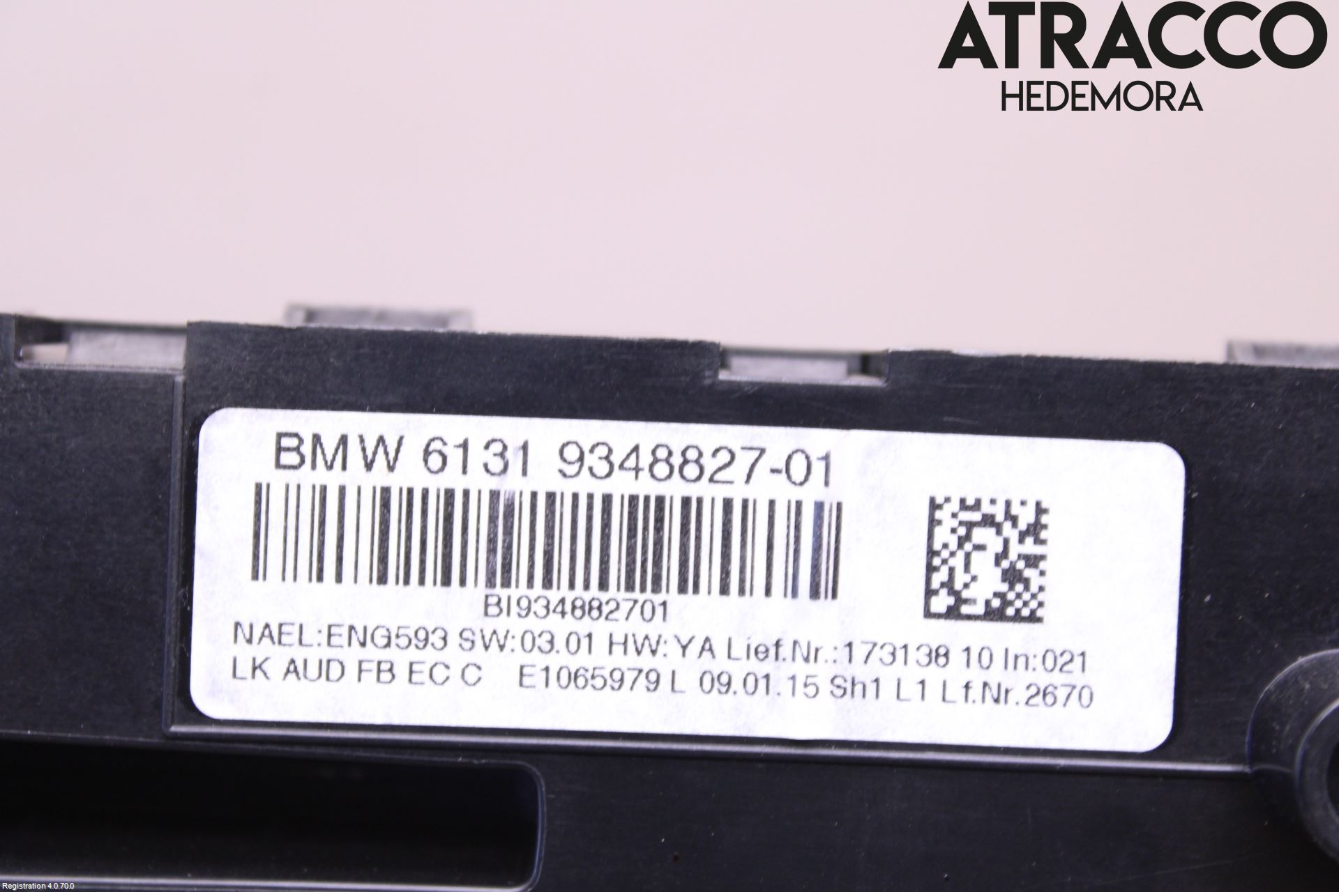 BMW 3 F30/F31/F80 12-19 Cd Radio - Multimediapanel