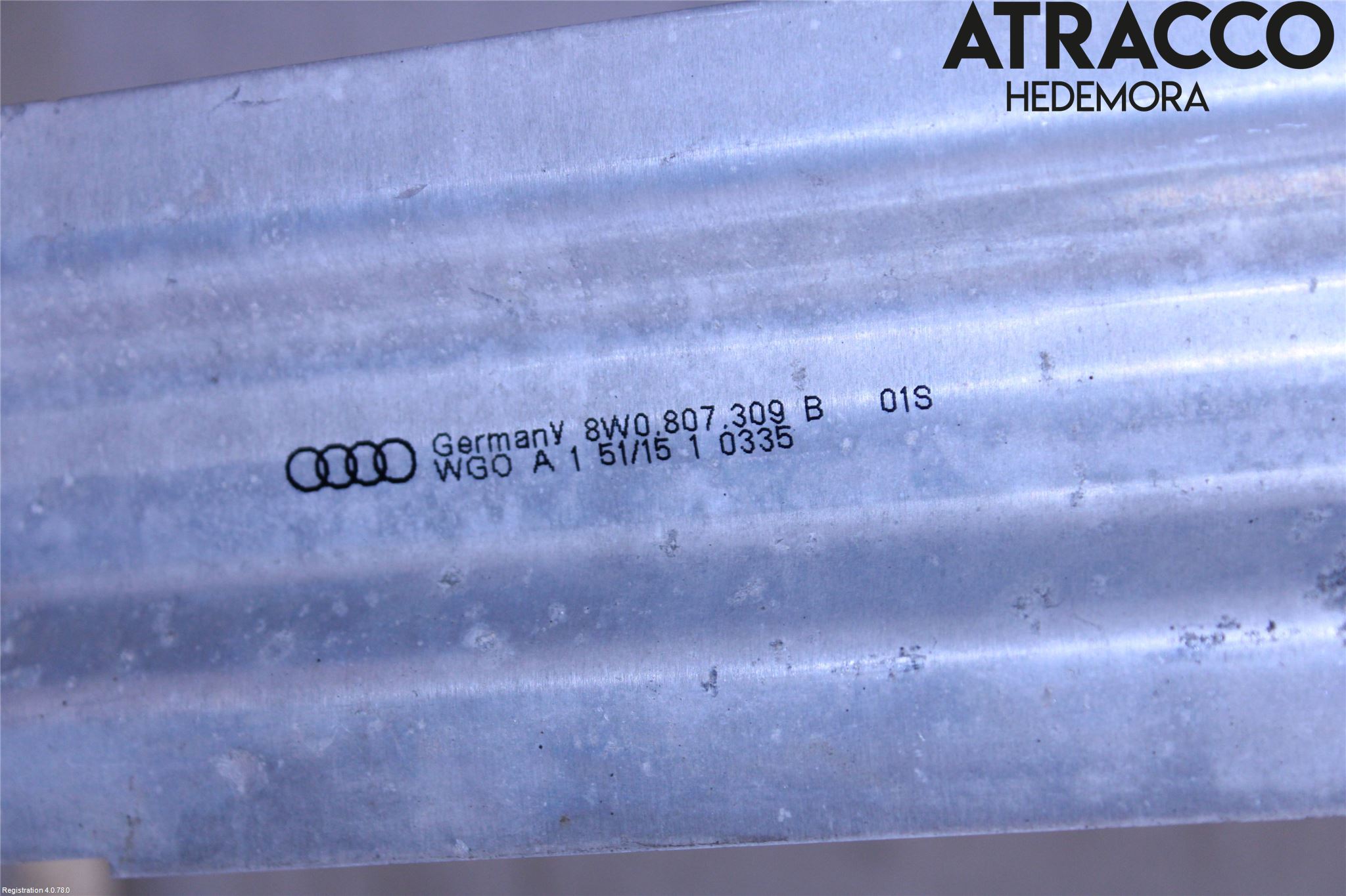 Audi A4/S4 B9 16-19 Stötfångarbalk Bak