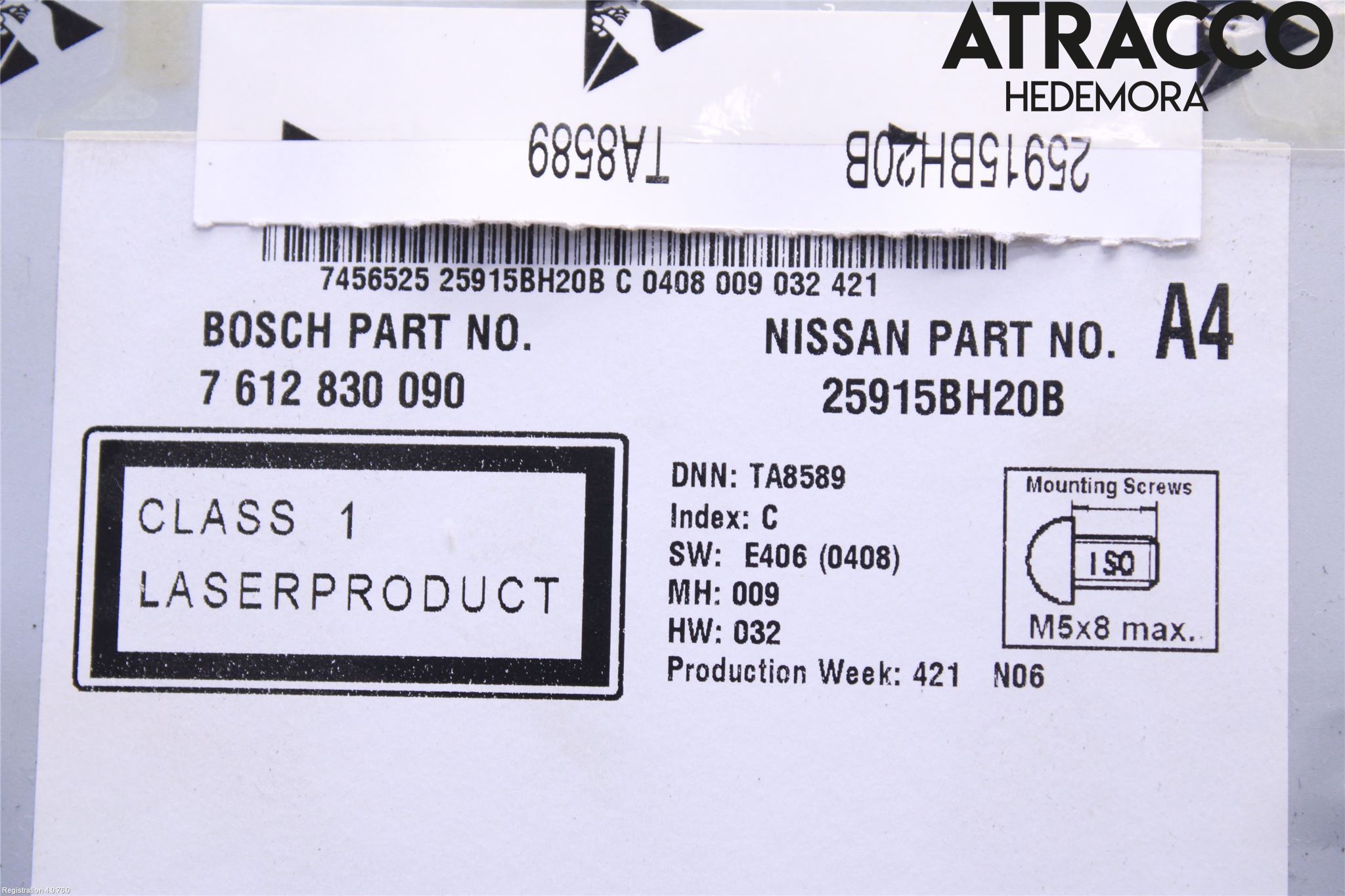Nissan JUKE 10-14 Cd Radio - Multimediapanel