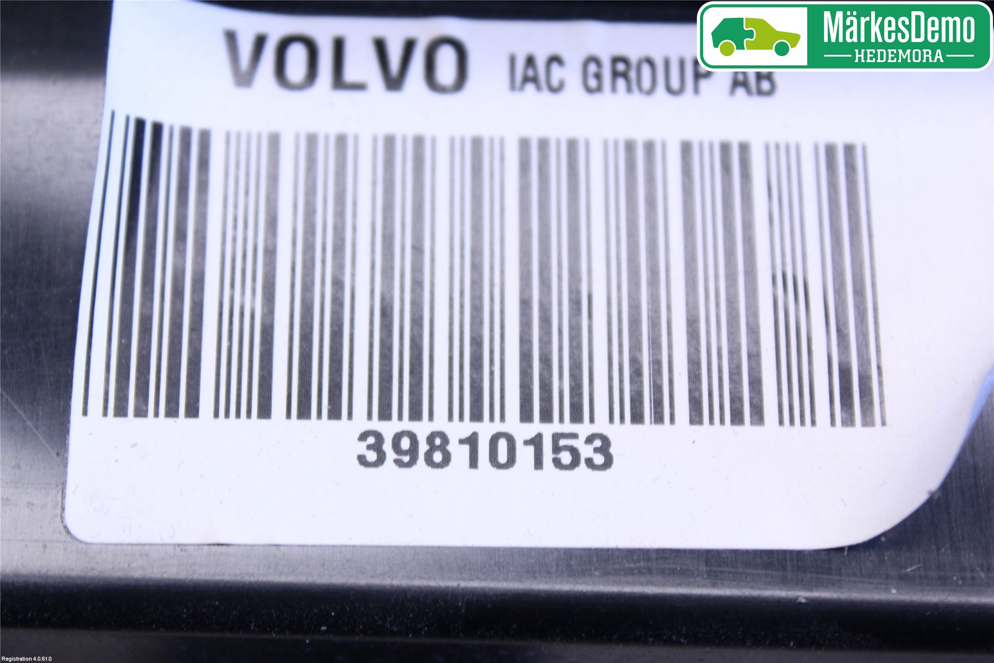Volvo XC70 14-16 Handskfack