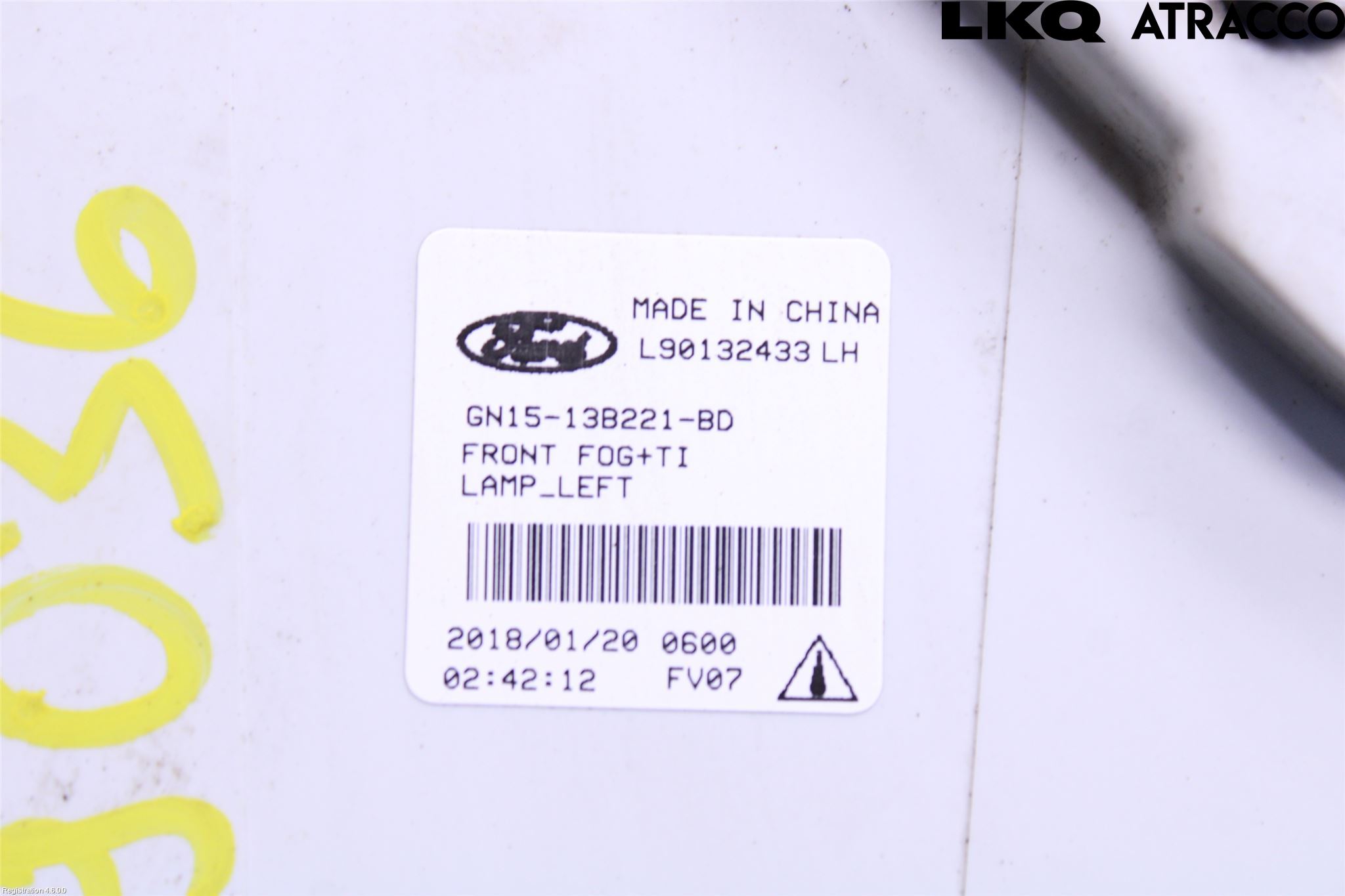 Ford ECOSPORT 17- Dimljus-Varselljus Fram