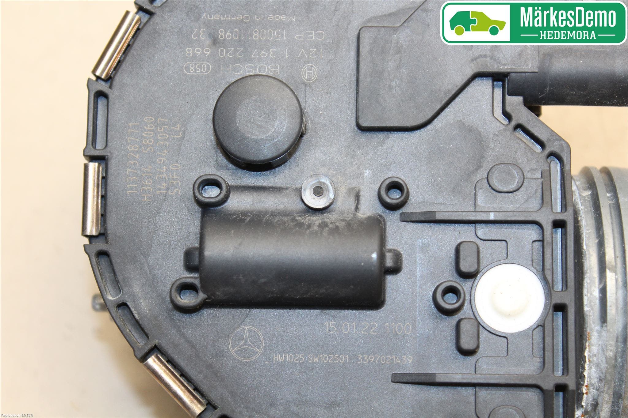 Mercedes-Benz MB GLK-KLASS (X204) 08-16 Torkarmotor Vindruta