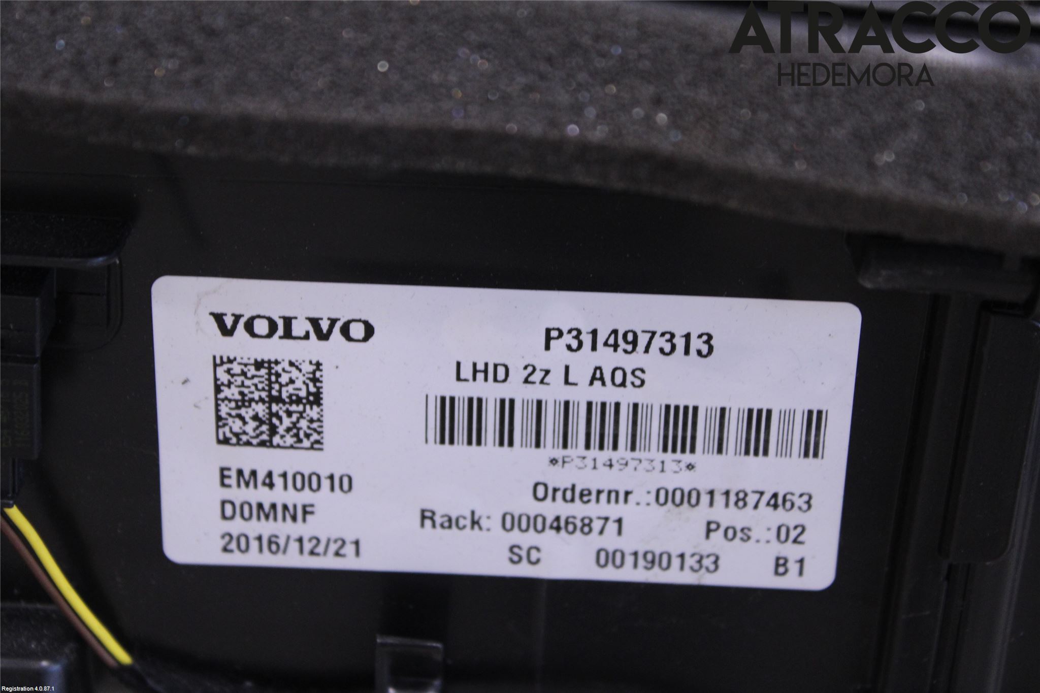 Volvo V90 17->> Värme Cellpaket Komp