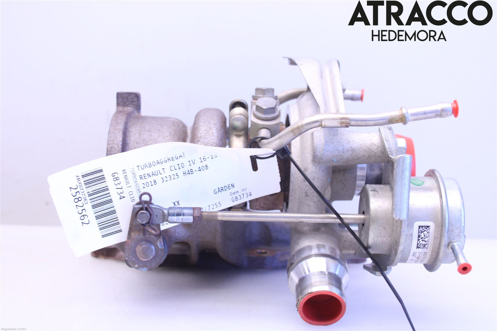 Renault CLIO IV 16-19 Turboaggregat