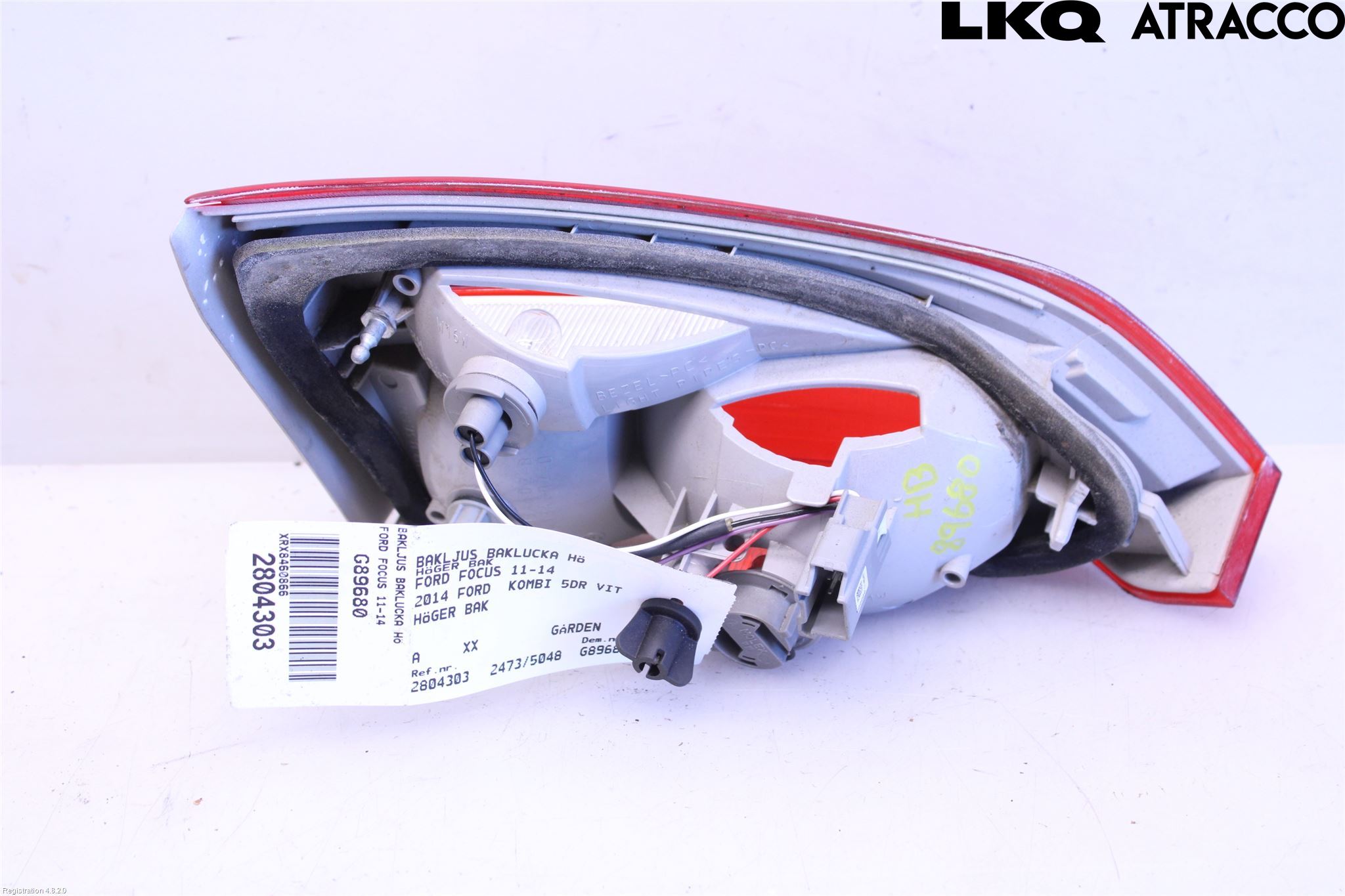 Ford FOCUS 11-14 Bakljus Lucka Hö