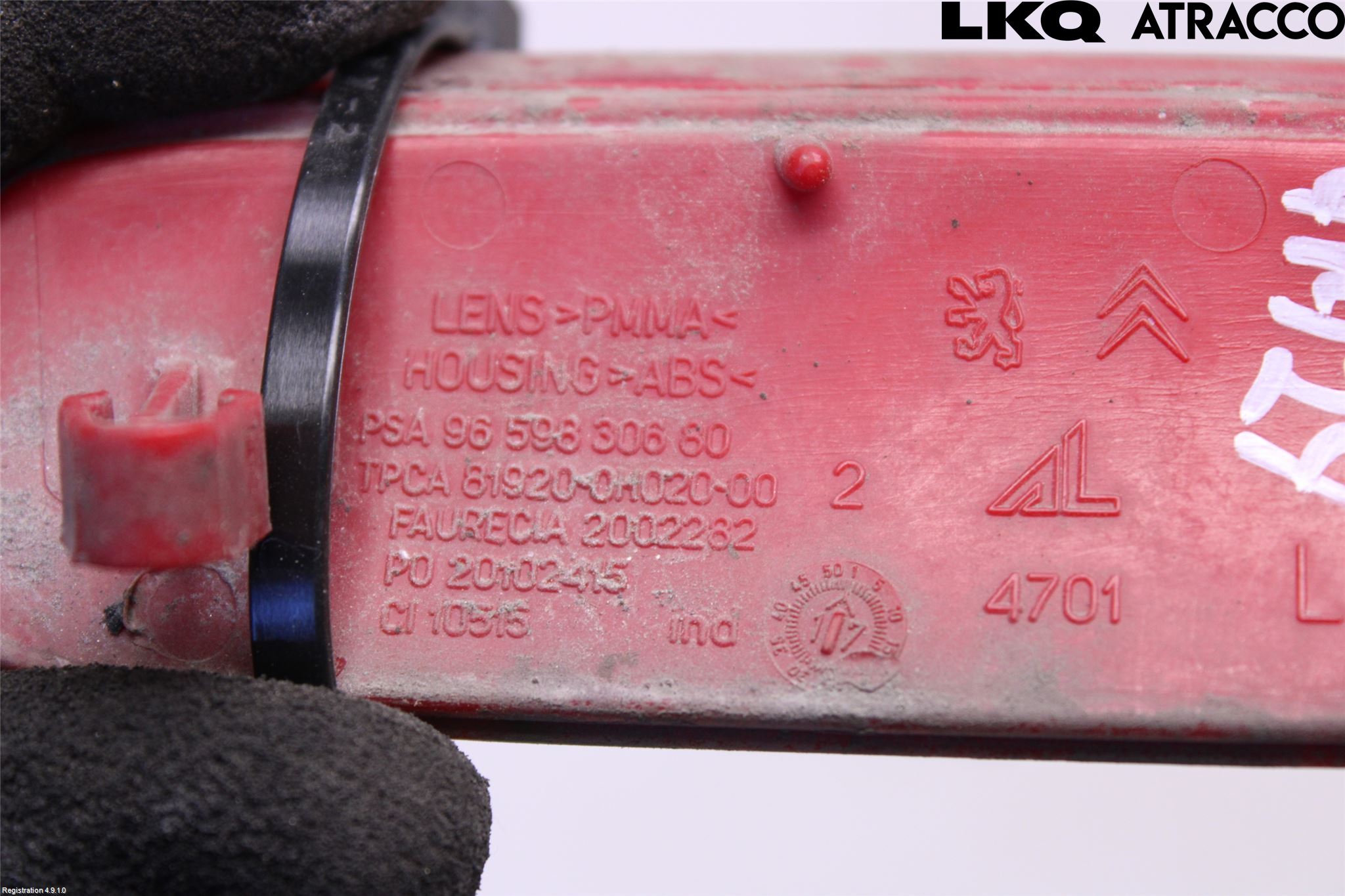 Citroen JUMPY/E-JUMPY 16- Dimljus/Reflex Bak