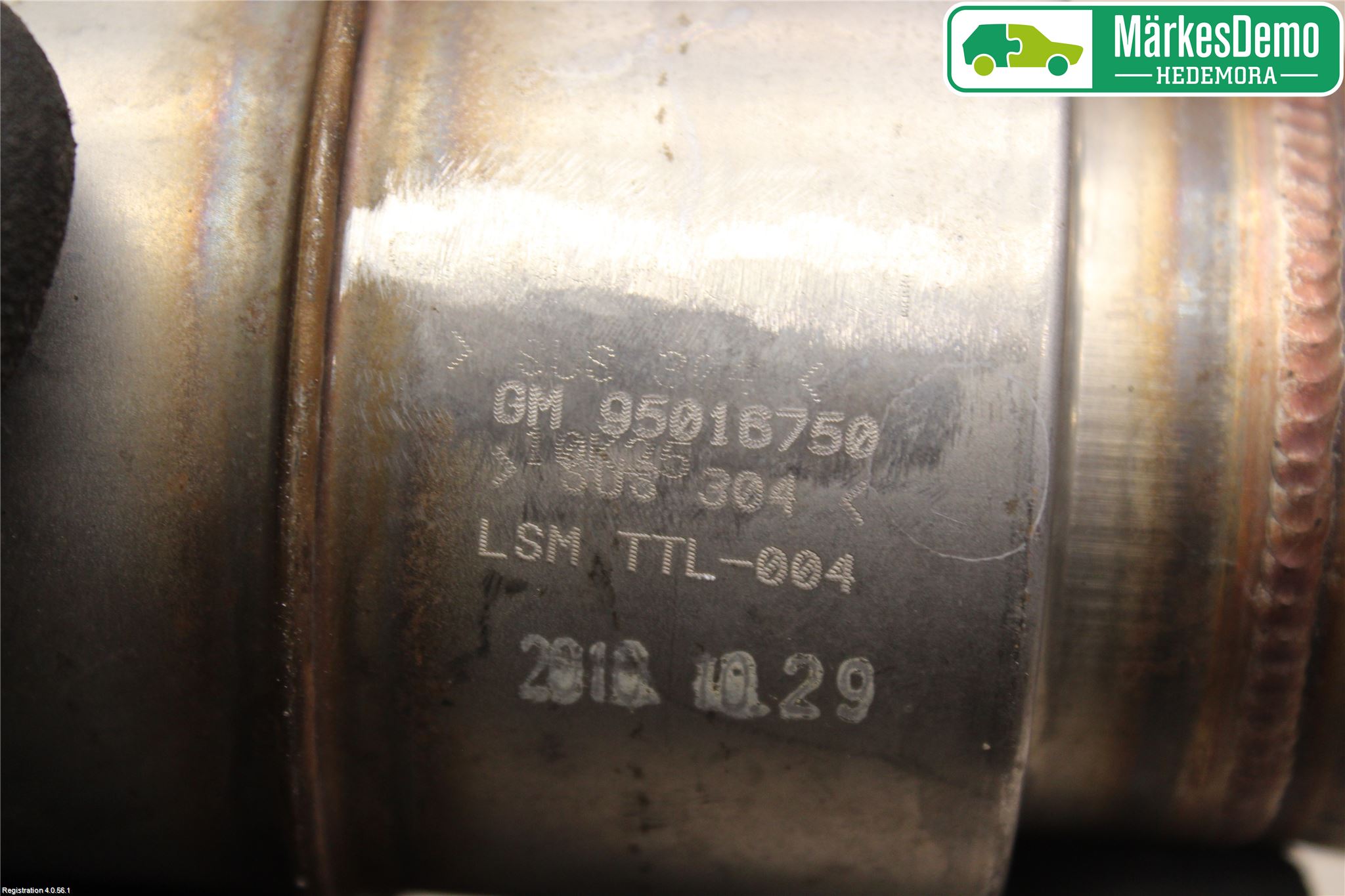 GM CHEVROLET ORLANDO Laddluft-Intercoolerrör