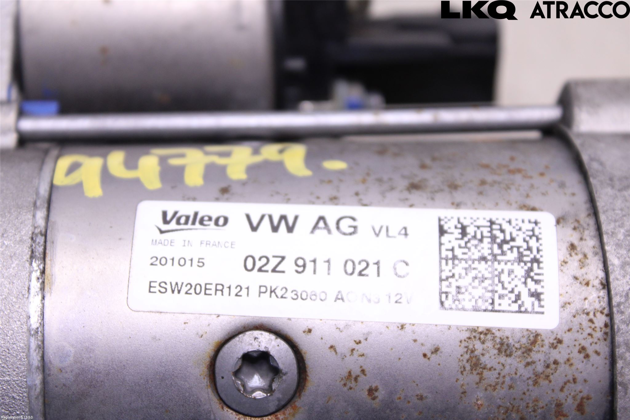 Volkswagen VW POLO 10-17 Startmotor Diesel