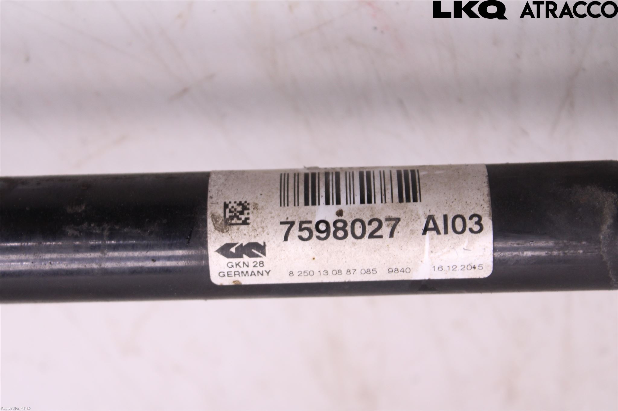 BMW X4 F26 14-18 Drivaxel Fram Vänster