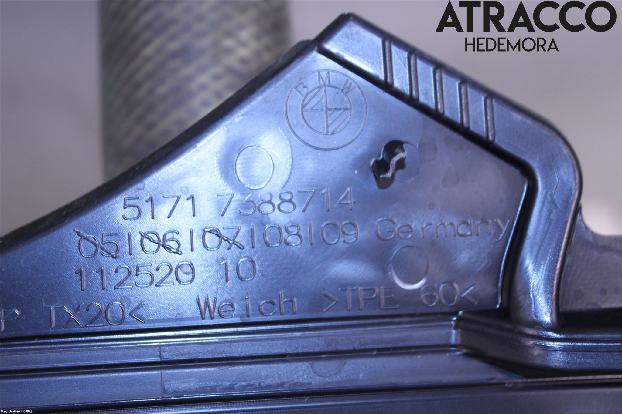 BMW 5 G30/G31/F90 17-23 Torpedplåt-Torpedplast