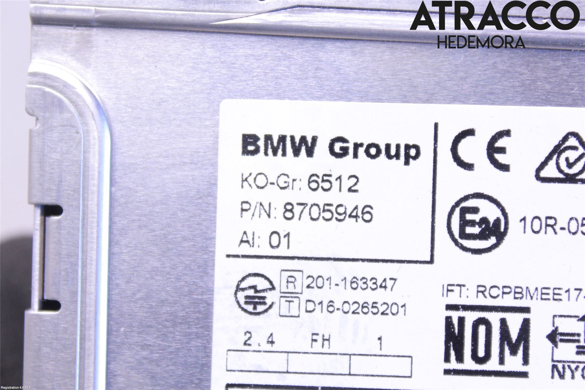 BMW 5 G30/G31/F90 17-23 Cd Radio - Multimediapanel