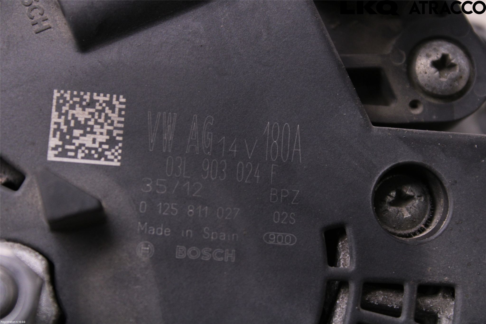 Volkswagen VW PASSAT 11-14 Generator