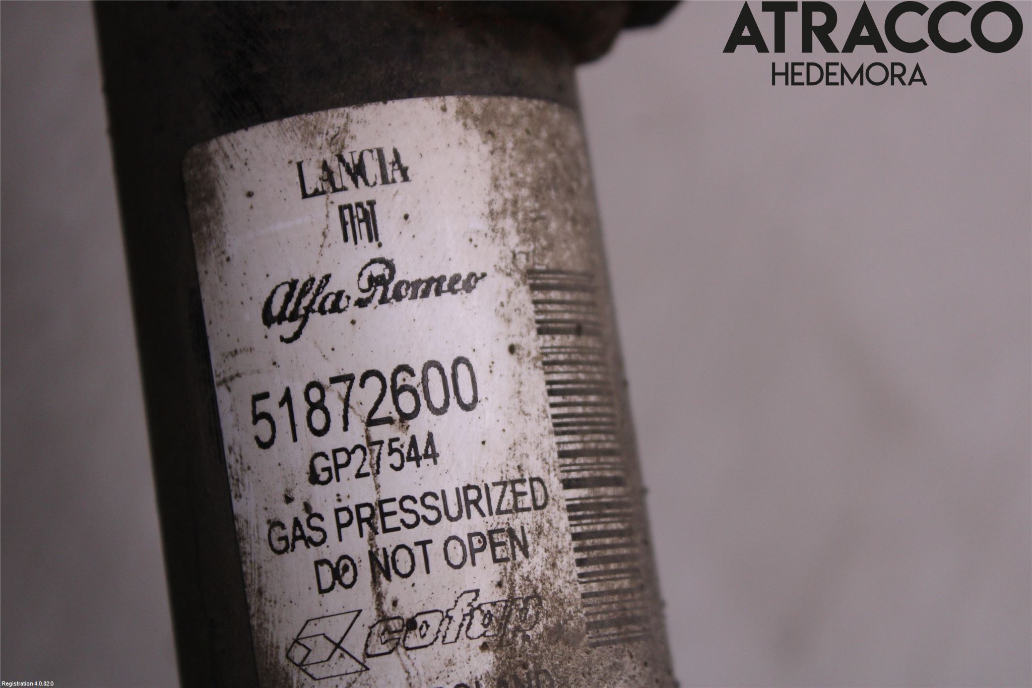 Fiat 500 07- Fjäderben Fram Höger