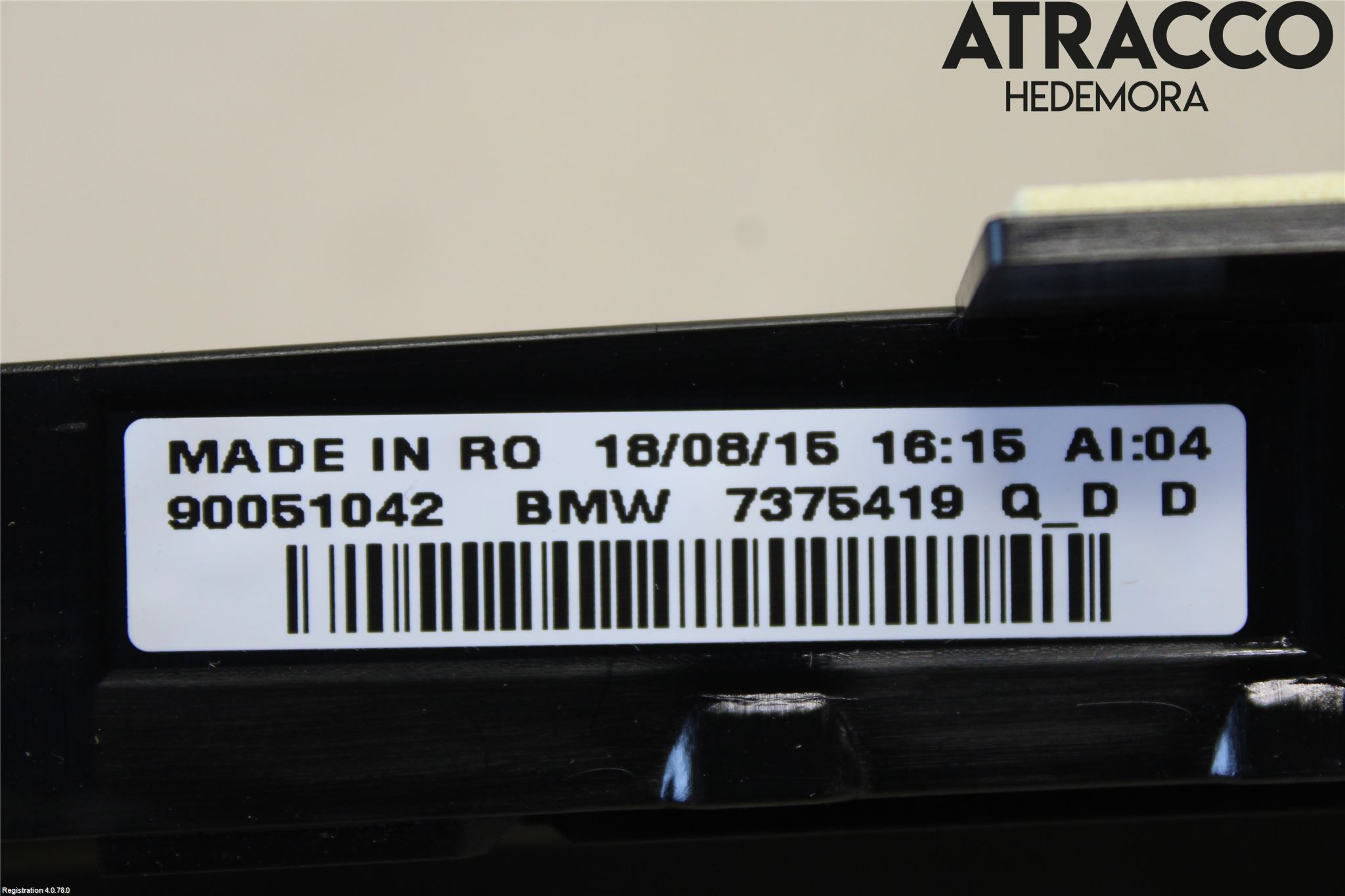 BMW 4 F32/F33/F82/F83 13-20 Bromsljus Bakruta