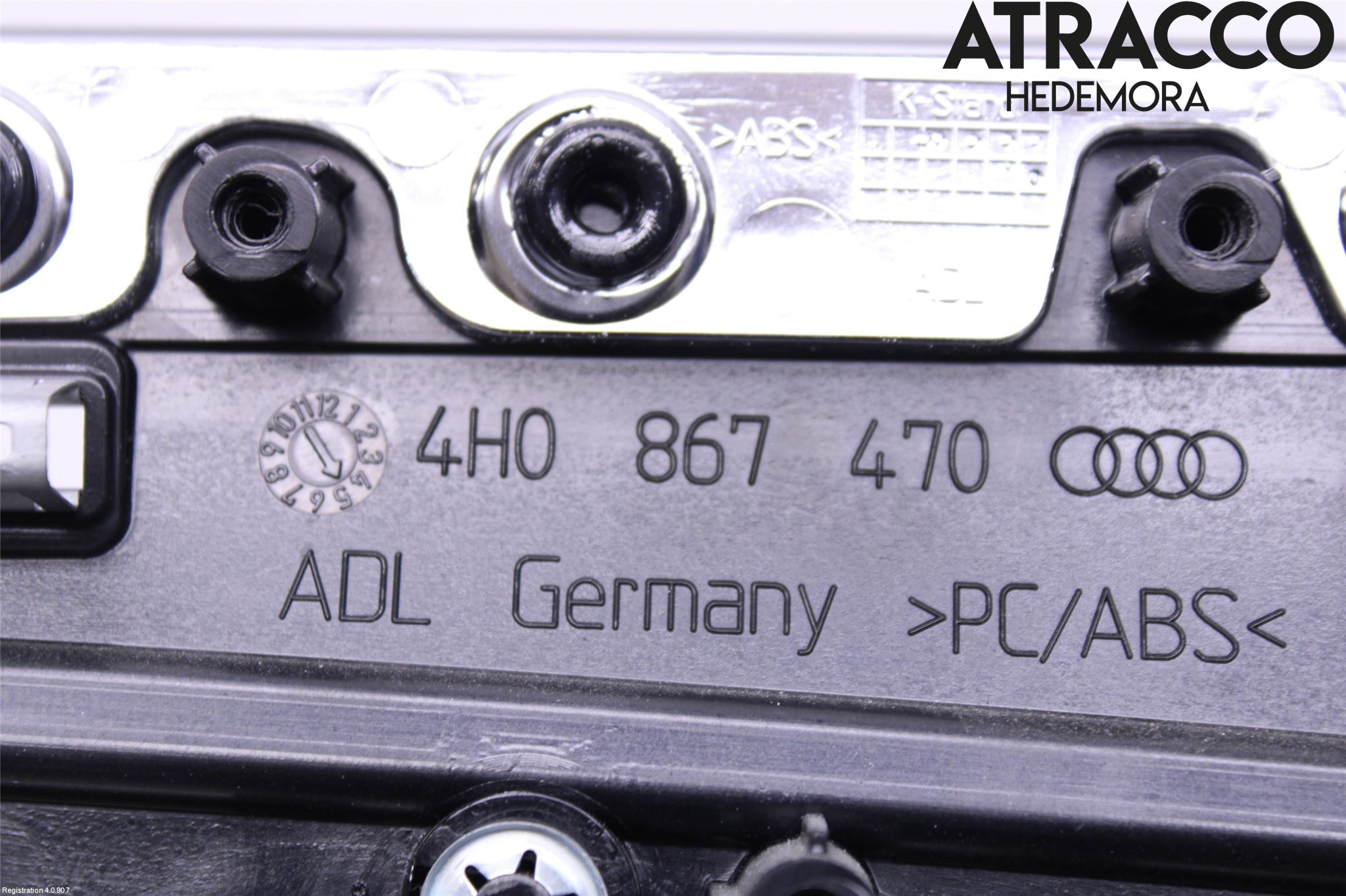 Audi A8/S8 4H 10-17 Dörrhandtag Inre Hö