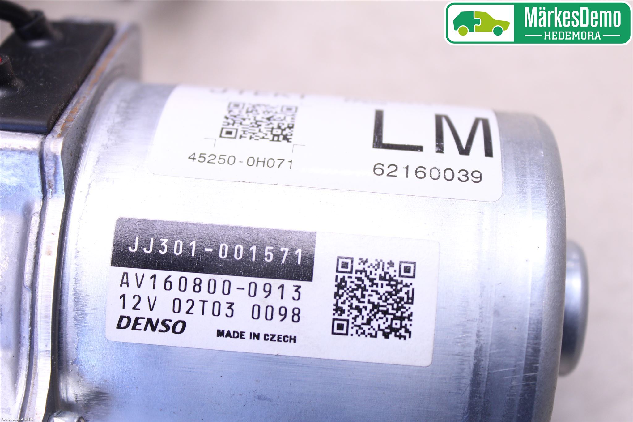 Toyota AYGO 15-21 Rattaxelagg Med Inb Servo