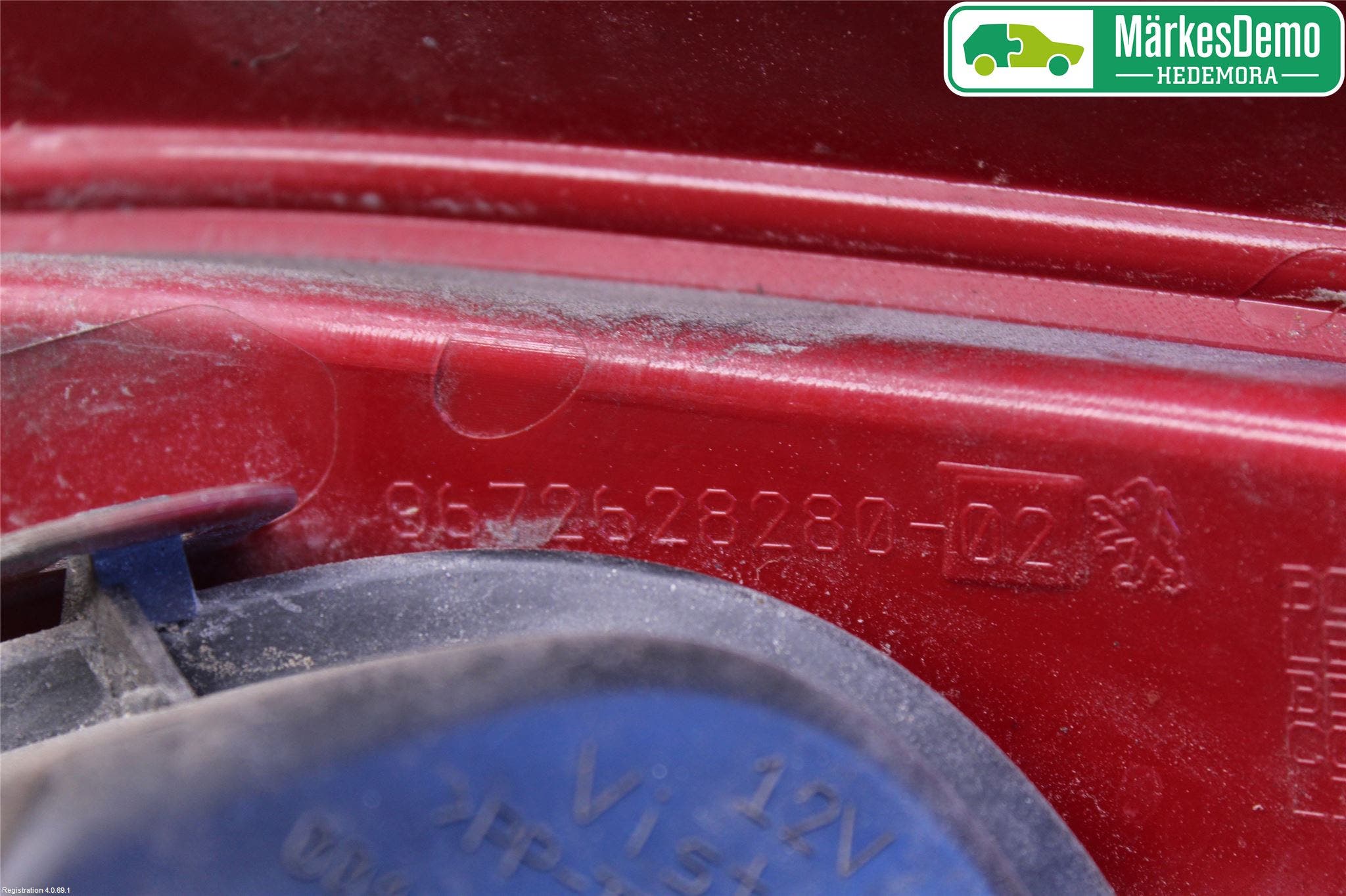 Peugeot 208 12-15 Bakljus Vänster