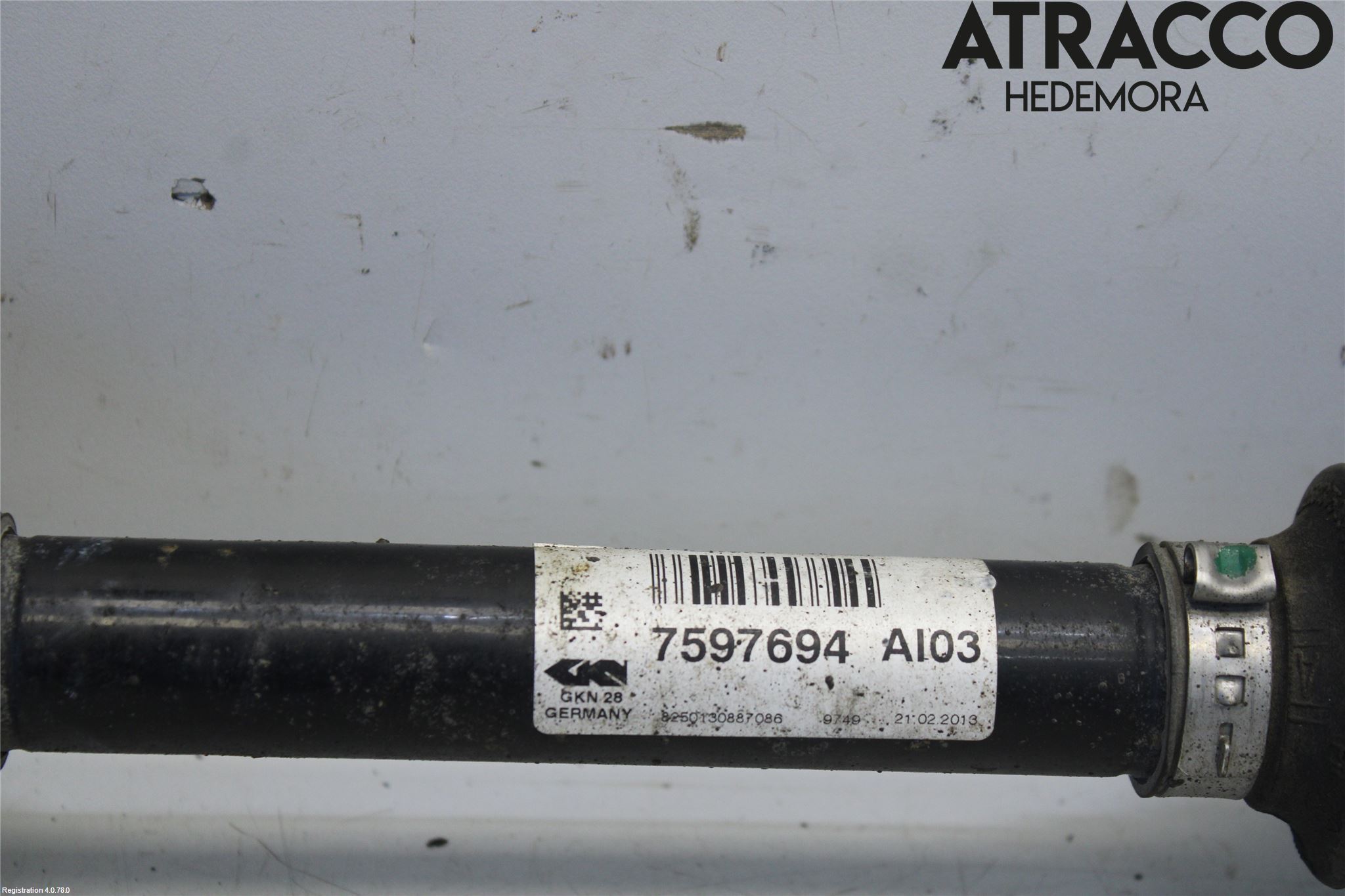 BMW 3 F30/F31/F80 12-19 Drivaxel Fram Höger