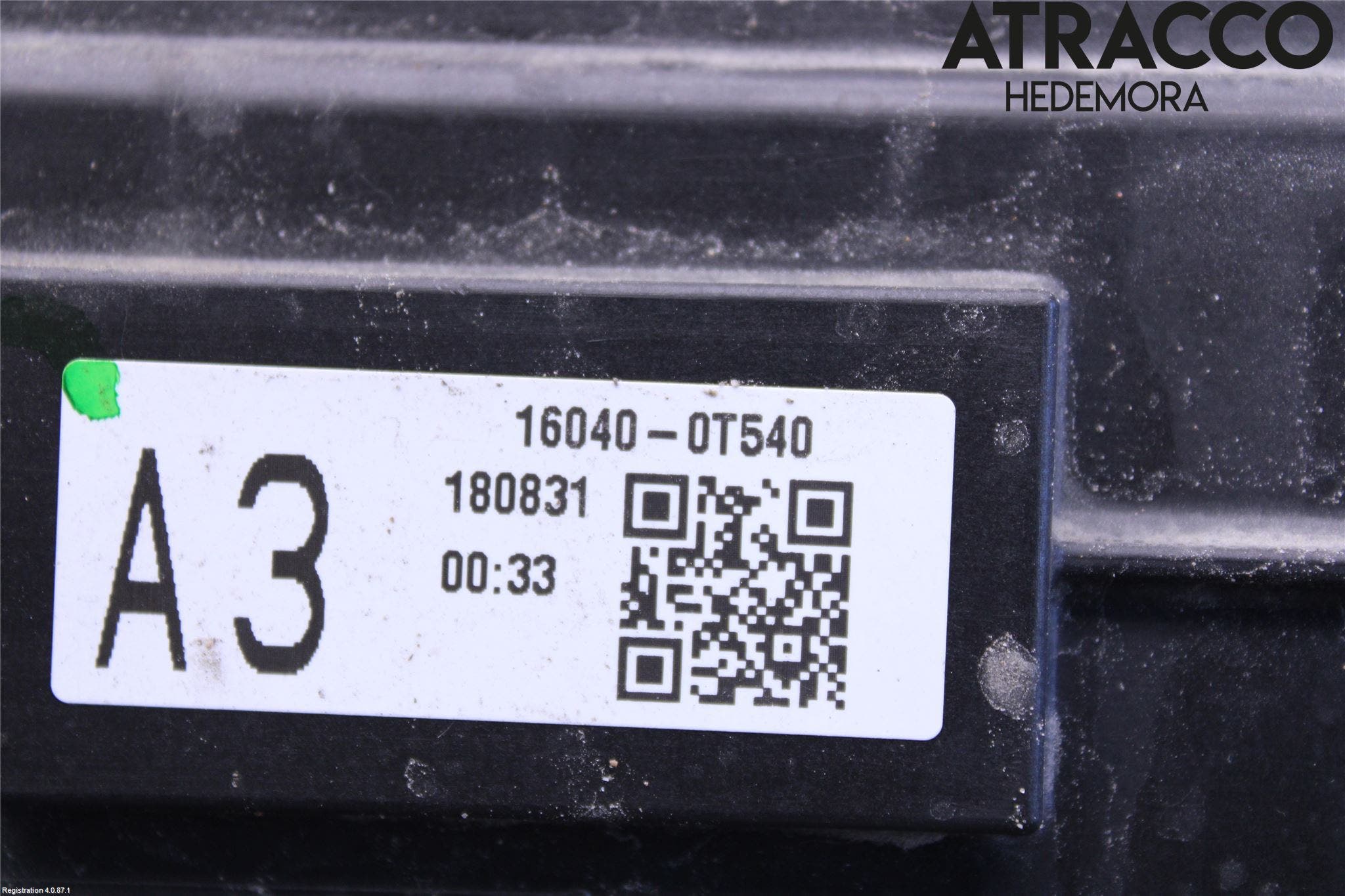 Toyota AURIS 13-19 Kylfläkt El