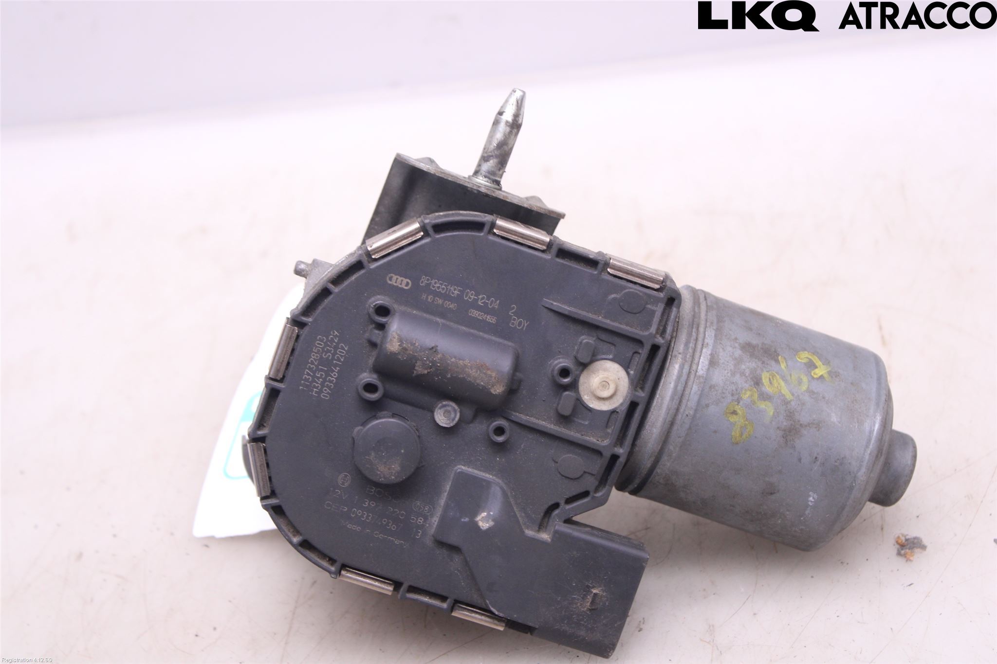 Audi A3/S3 05-13 Torkarmotor Vindruta