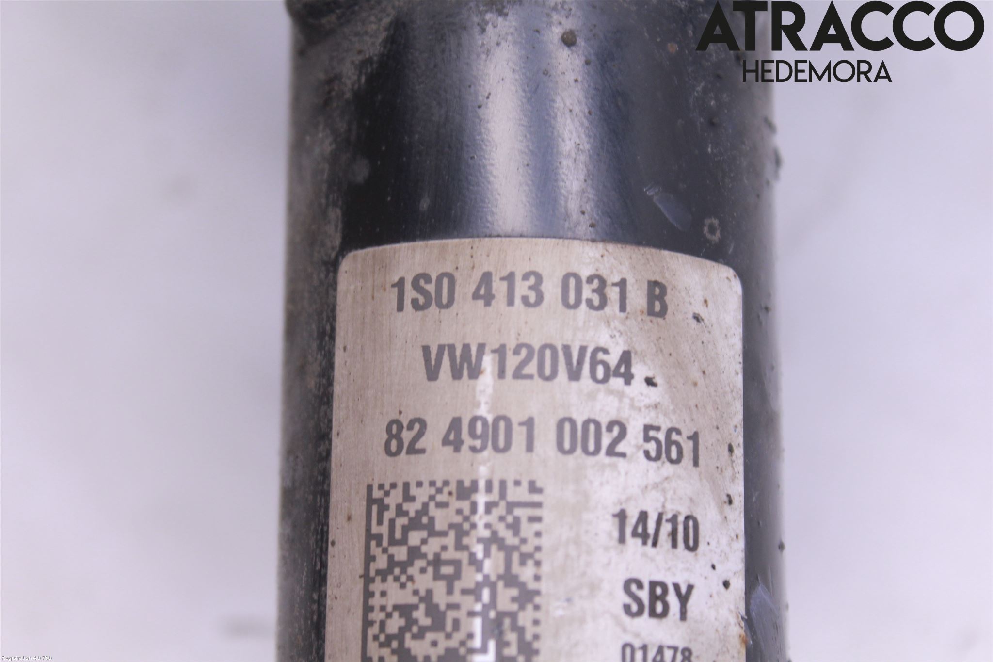 Volkswagen VW UP! / E-UP! Fjäderben Fram Höger