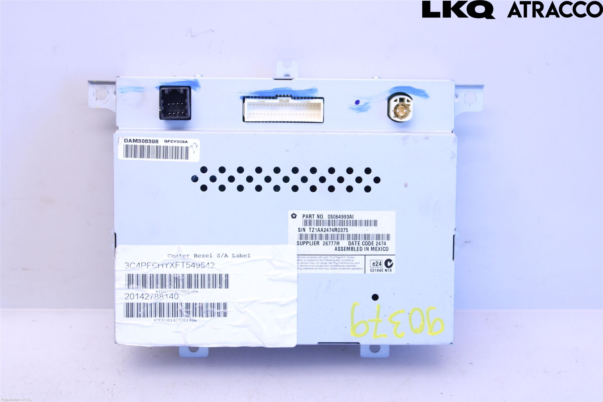 Fiat FREEMONT Multifunktionsdisplay