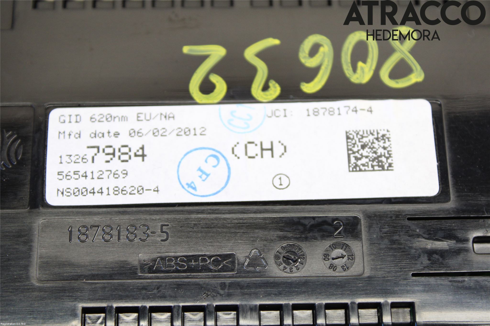 Opel ASTRA J 10-15 Bildskärm