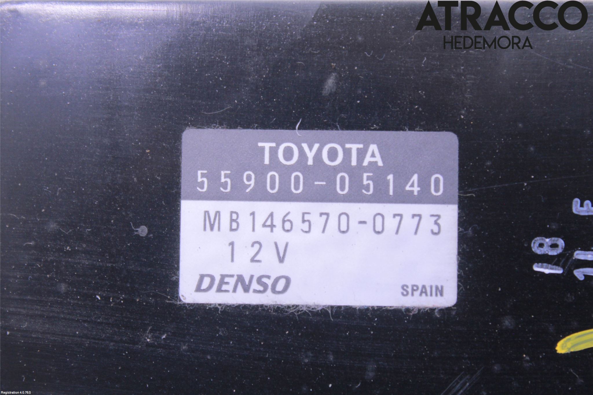 Toyota AVENSIS 03-06 Ac Styrenhet Ac Manöveren