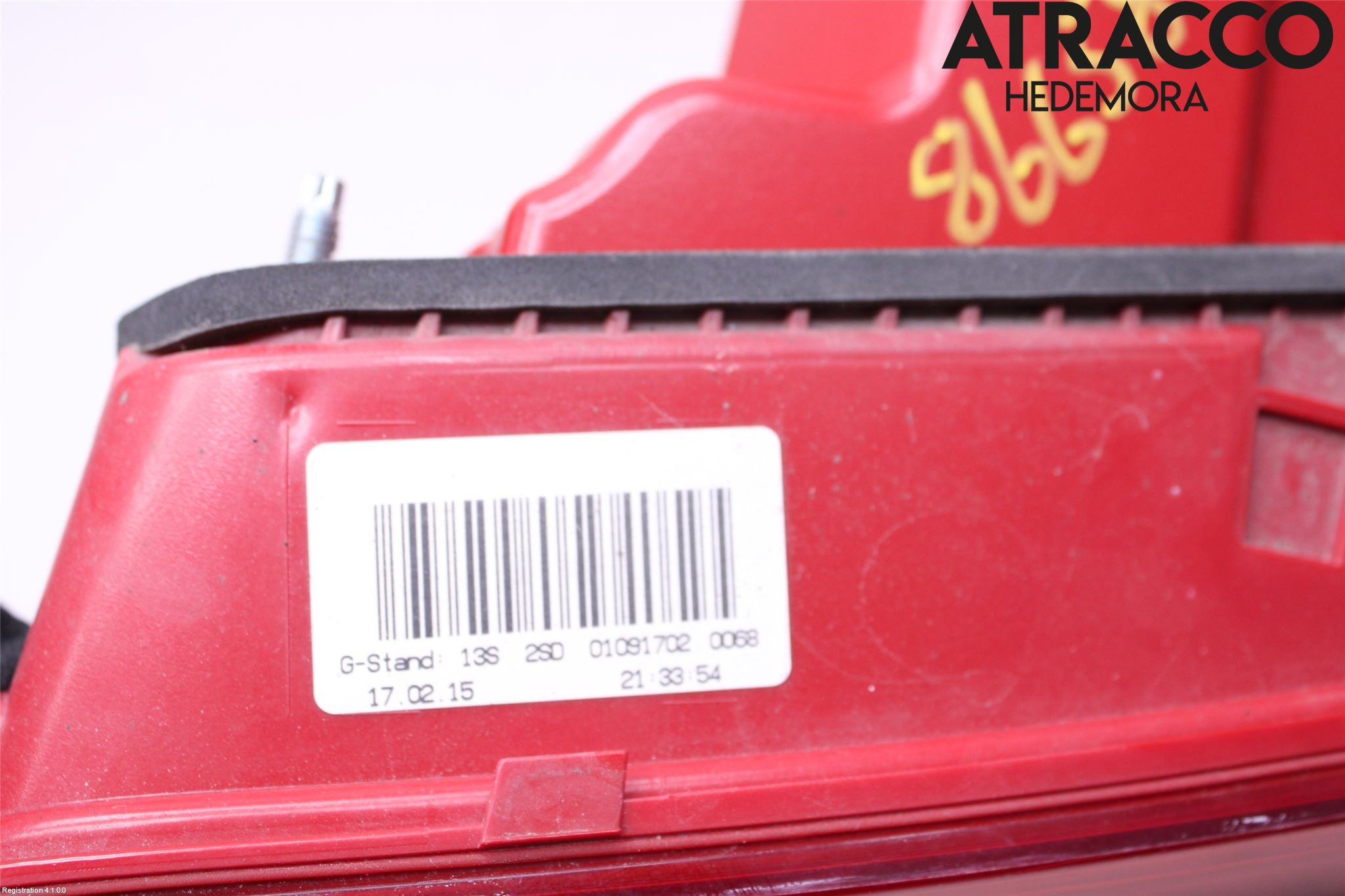 Audi A4 12-15 Bakljus Lucka Hö