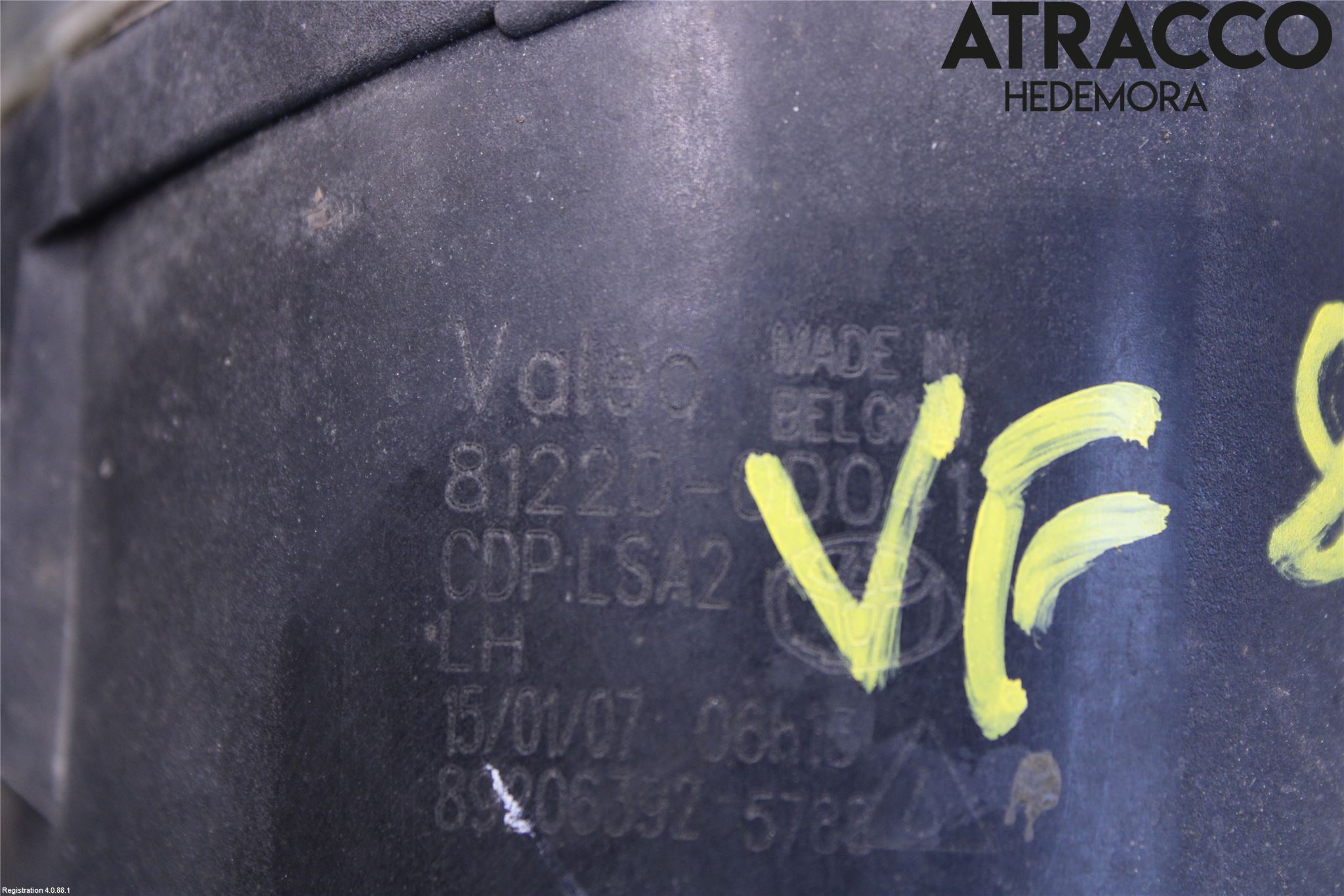 Toyota RAV 4 06-12 Dimljus-Varselljus Fram