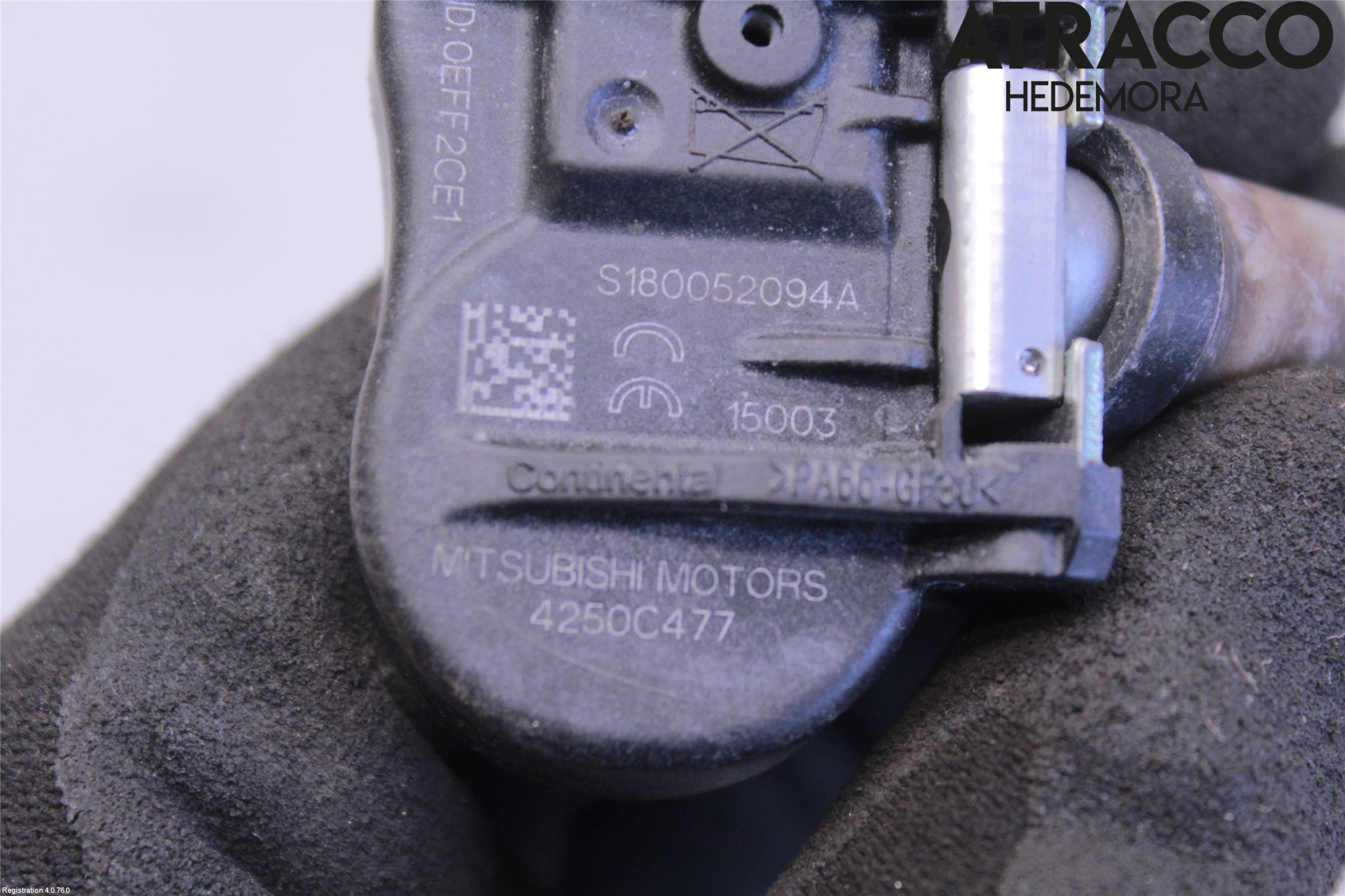 Mitsubishi ASX 10-22 Givare Däcktryck