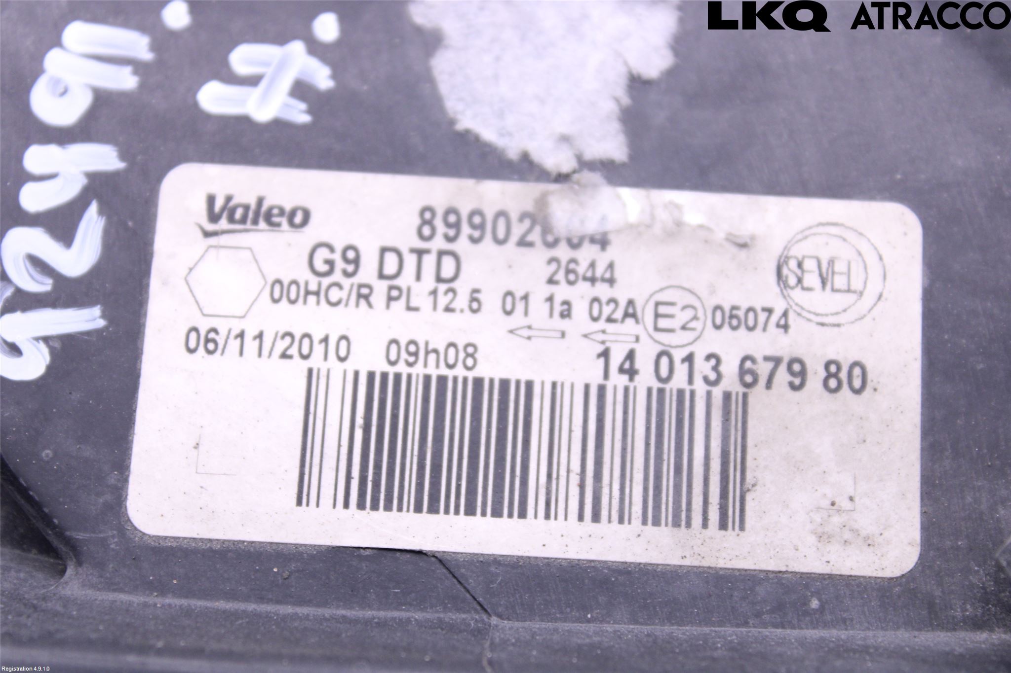 Peugeot EXPERT 07-14 Strålkastare Höger