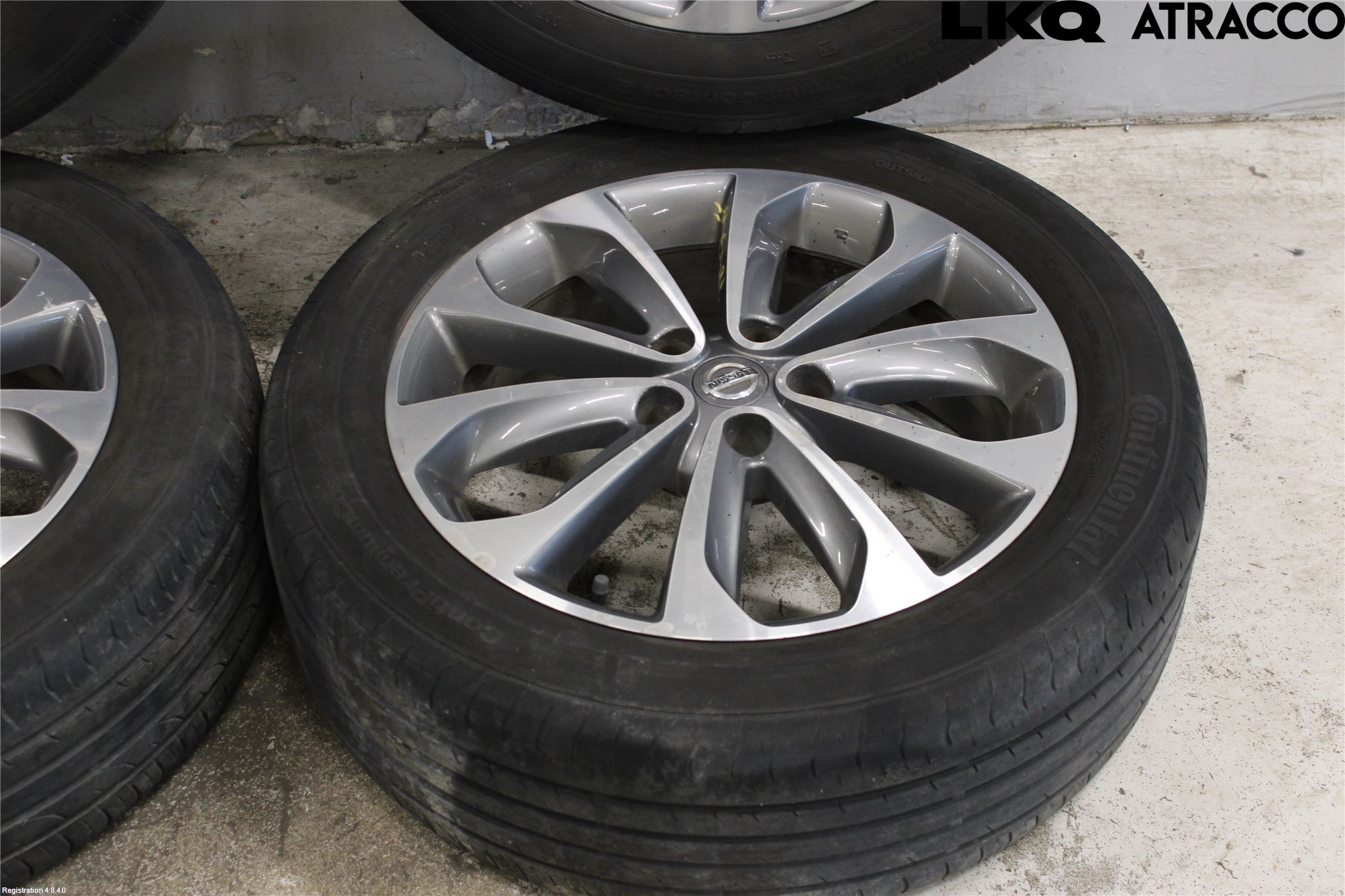 Nissan QASHQAI+2  10-14 Sommardäck Alumfälg 4St