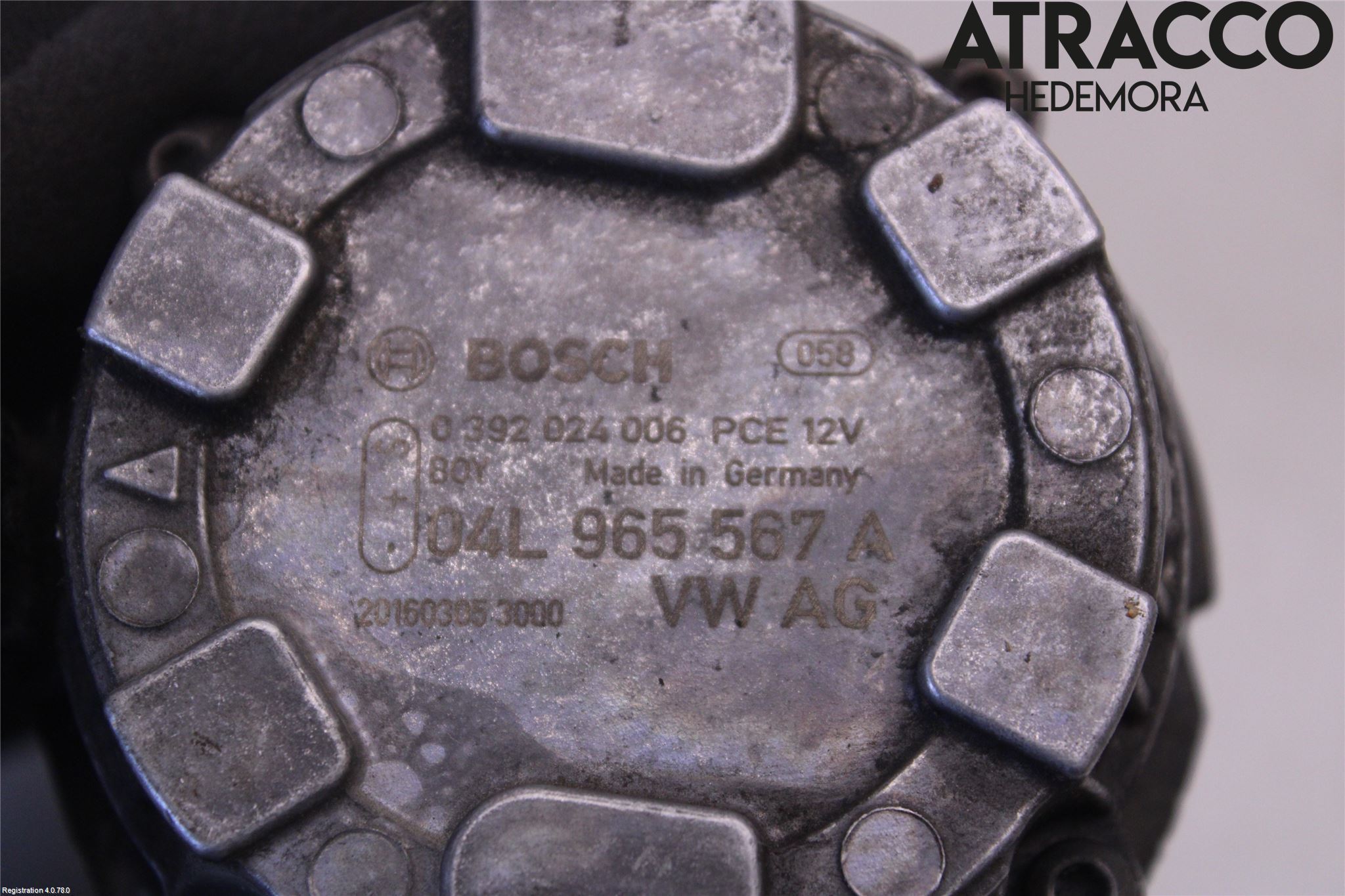 Skoda SUPERB 16-24 Värme Cirkulationspump