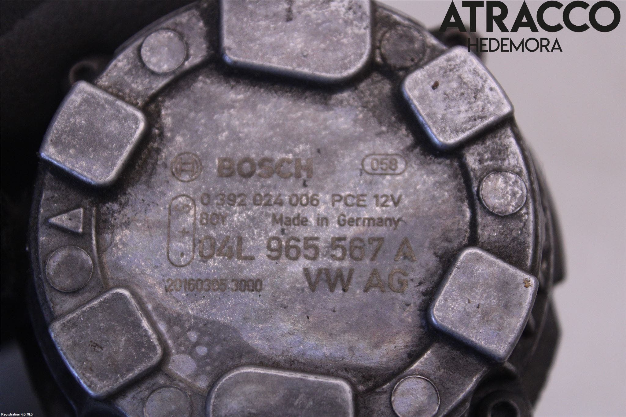 Skoda SUPERB 16-24 Värme Cirkulationspump