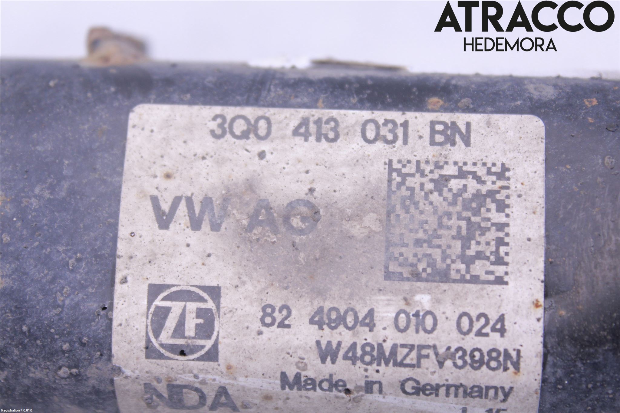 Volkswagen VW PASSAT 15-19 Fjäderben Fram Höger