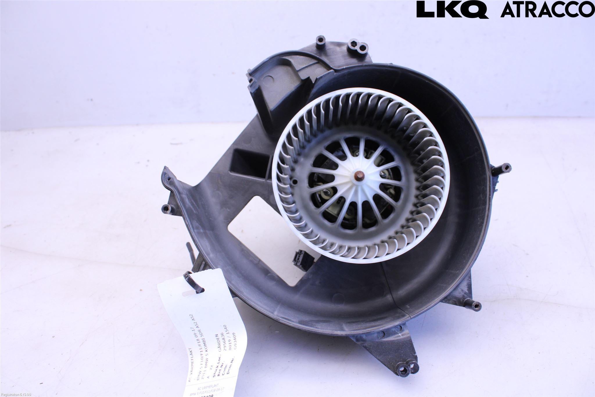 BMW 5 F10/F11/F18 09-17 Ac Värmefläkt