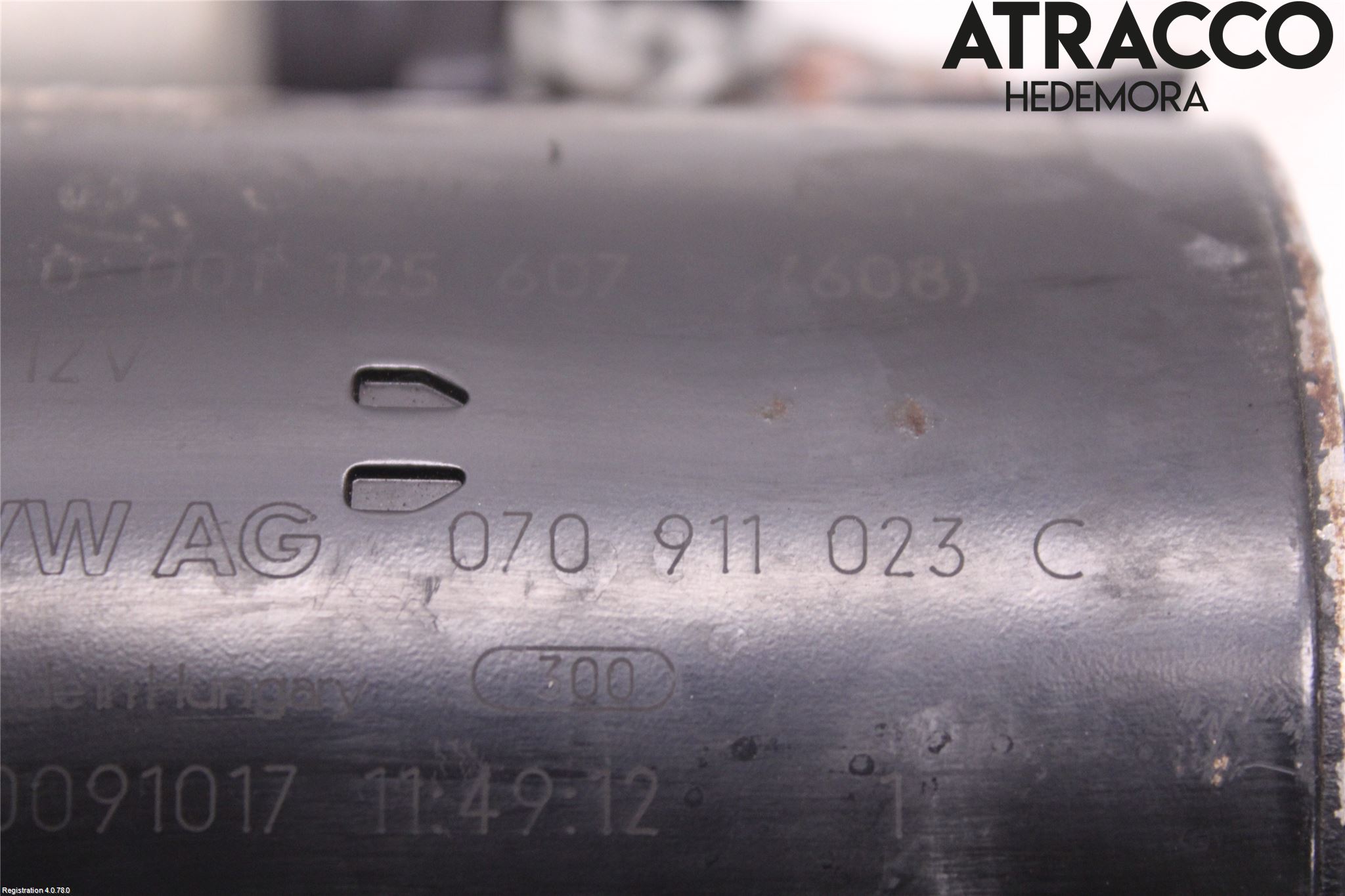 Volkswagen VW TOUAREG 7L 03-10 Startmotor Diesel