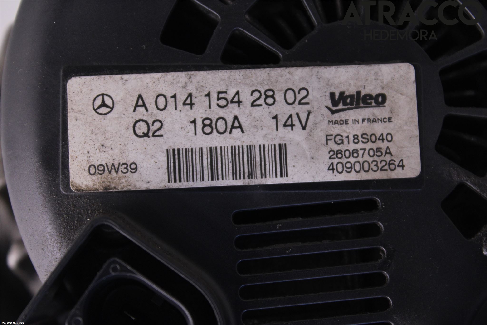 Mercedes-Benz MB S-KLASS (W221) 05-13 Generator