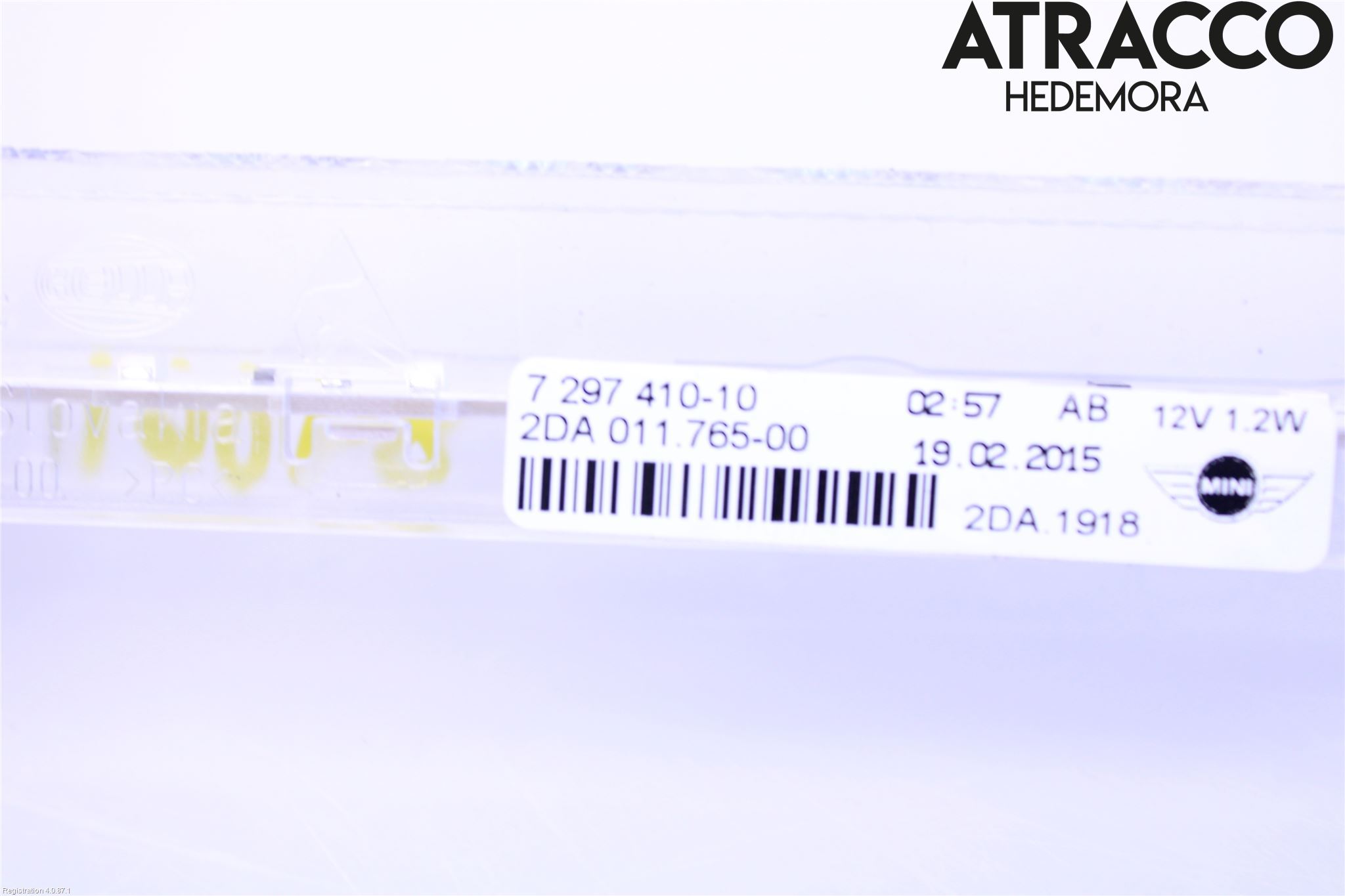 Mini ONE/COOPER 3DR F56 14-24 Bromsljus Bakruta