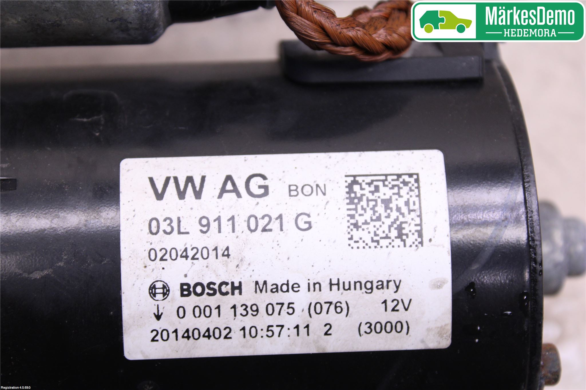 Audi A4 12-15 Startmotor Diesel