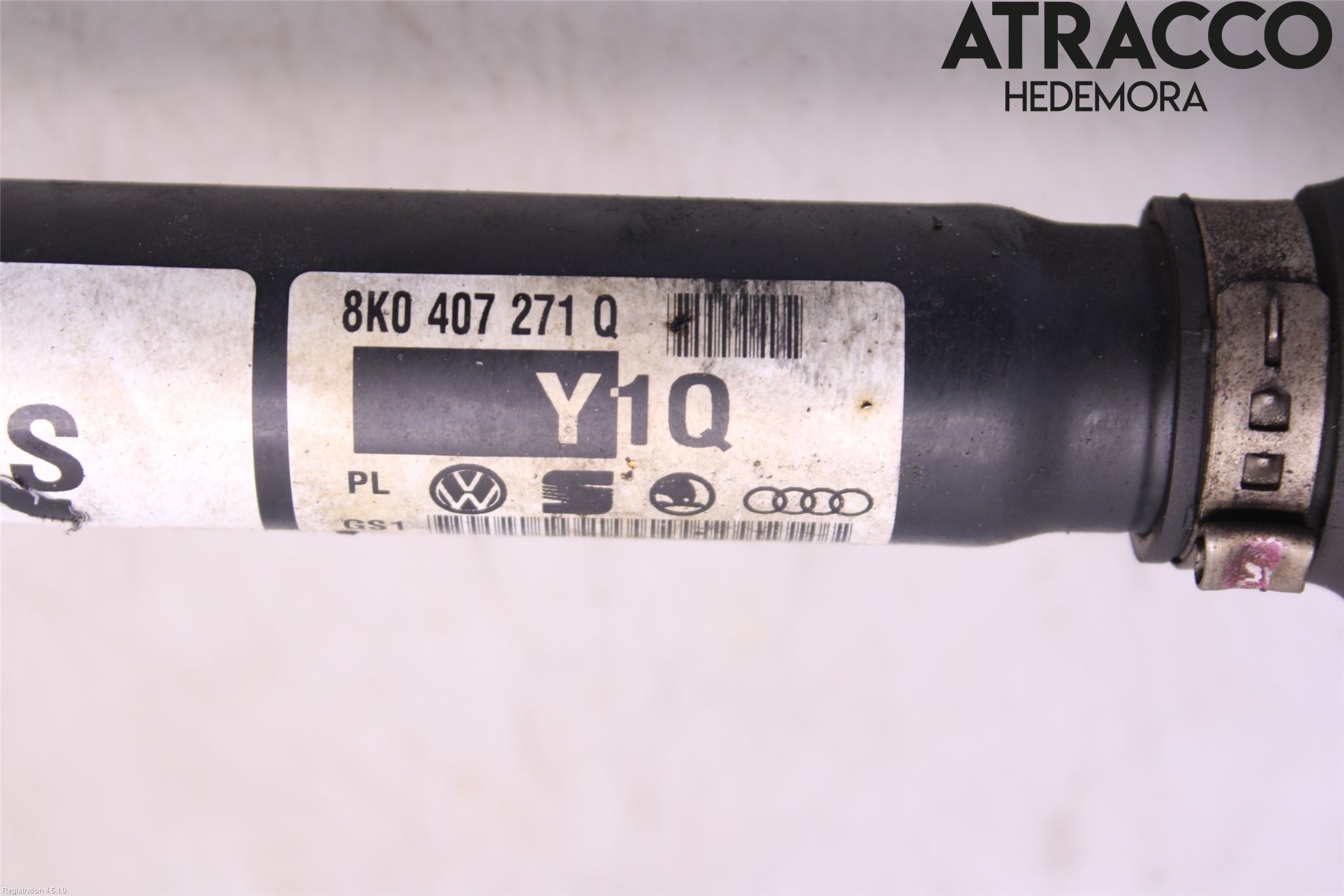 Audi A4/S4 08-11 Drivaxel Fram Höger
