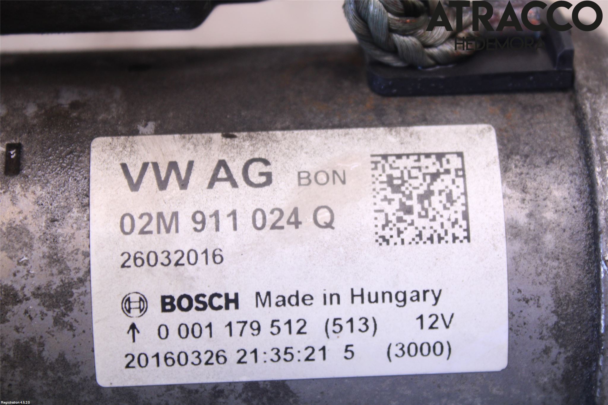 Volkswagen VW POLO 10-17 Startmotor
