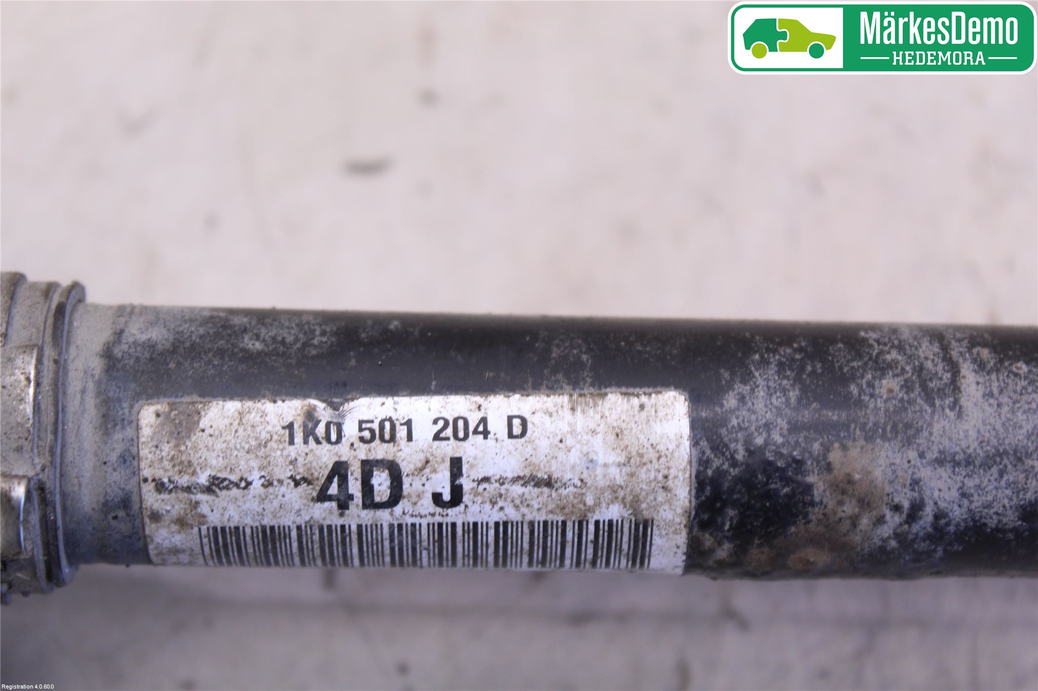 Volkswagen VW TIGUAN 07-16 Drivaxel Bak Höger