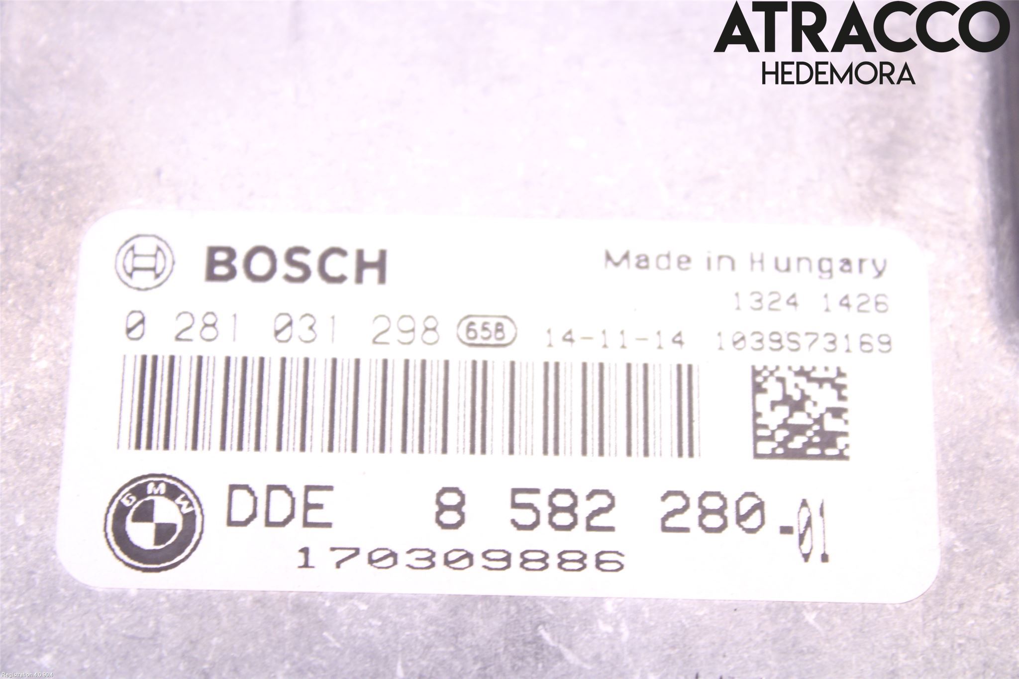 BMW 1 F20/F21 11-19 Styrenhet Inspump Diesel