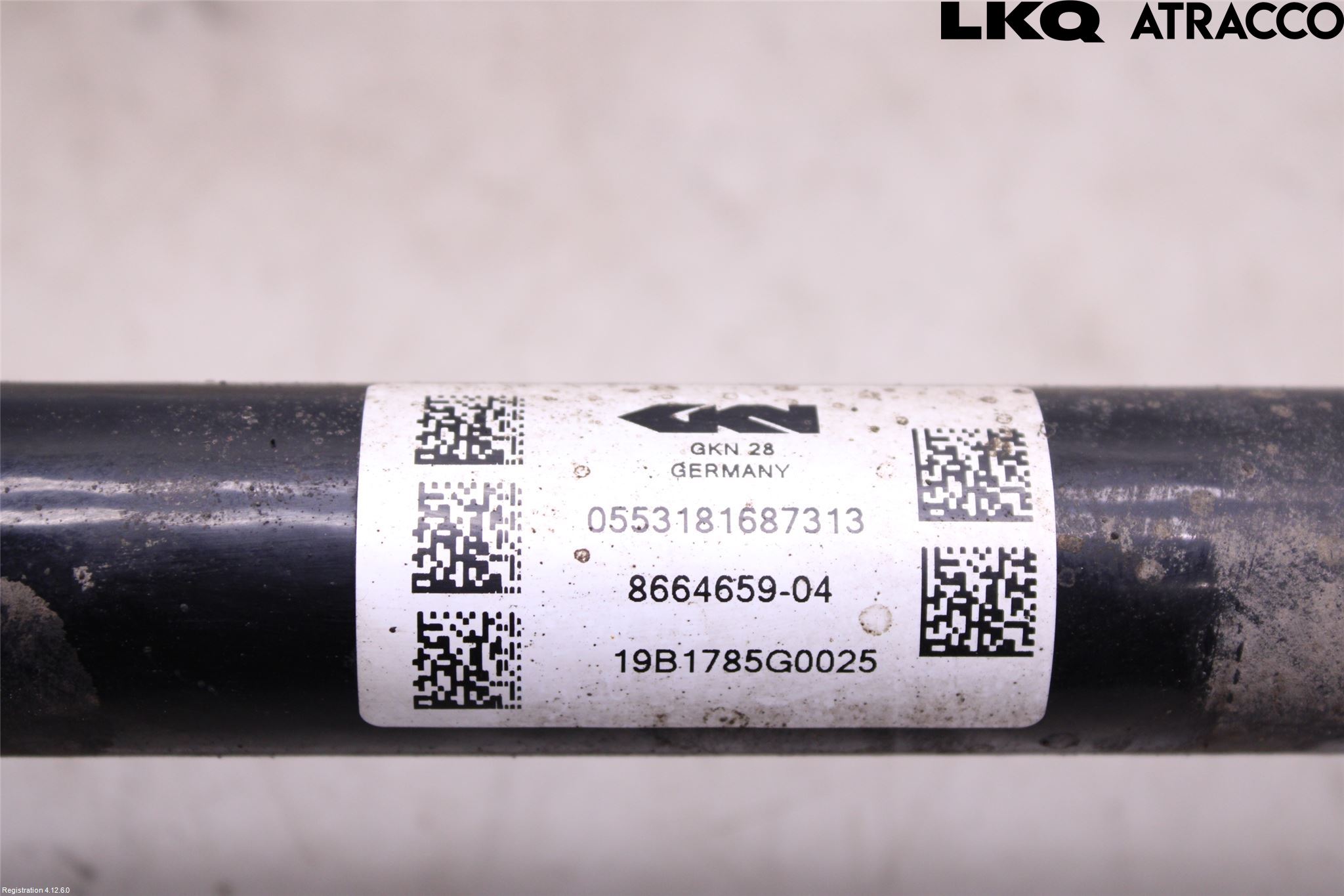 BMW 5 G30/G31/F90 17-23 Drivaxel Bak Vänster