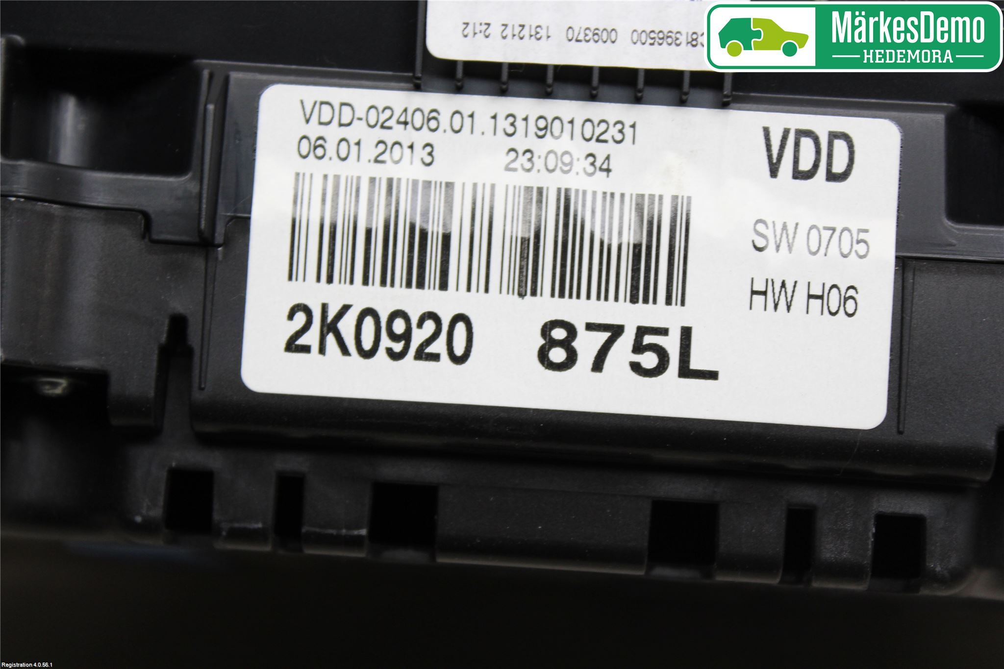 Volkswagen VW CADDY 11-15 Instrument Komb