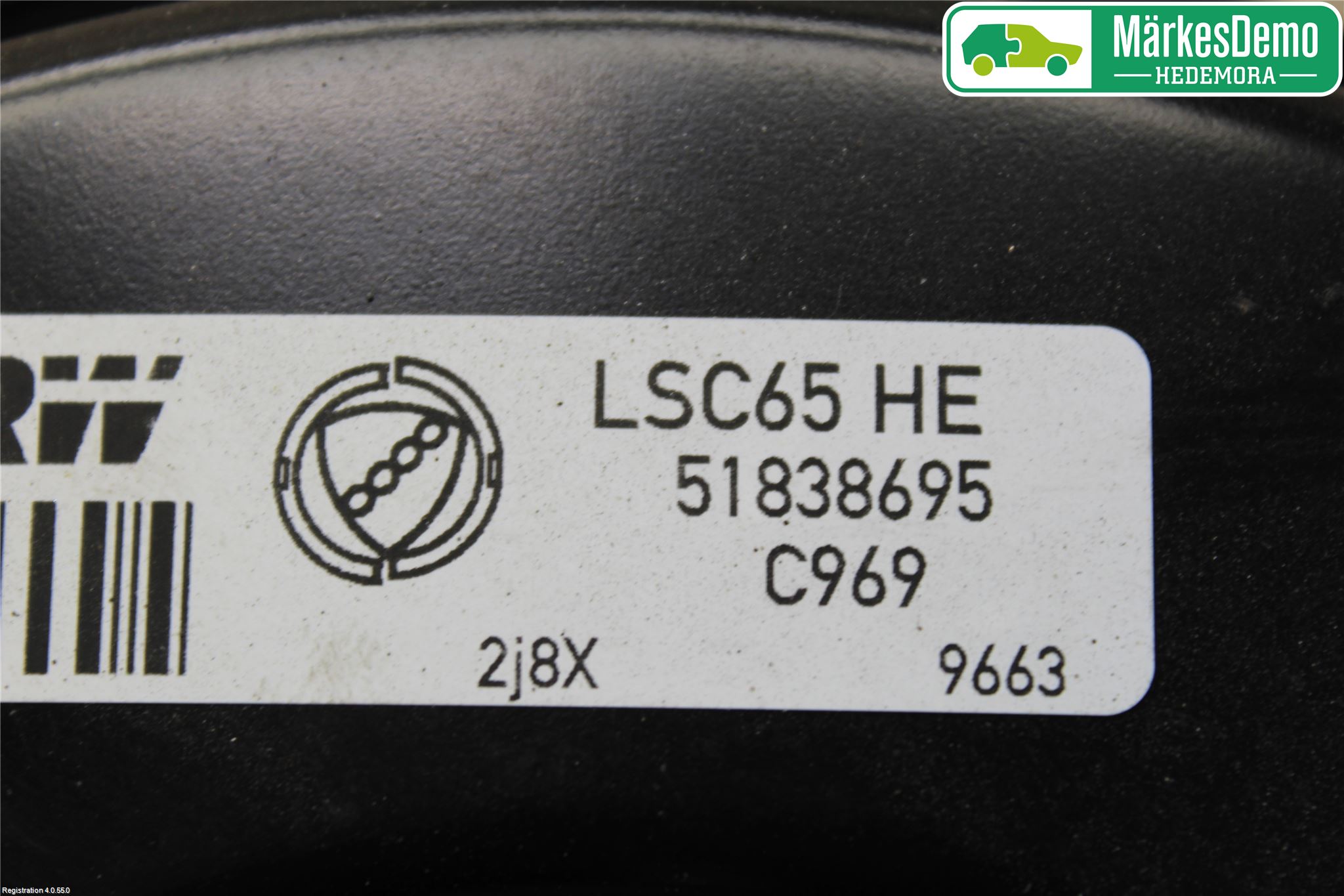 Fiat 500 07- Bromsservo