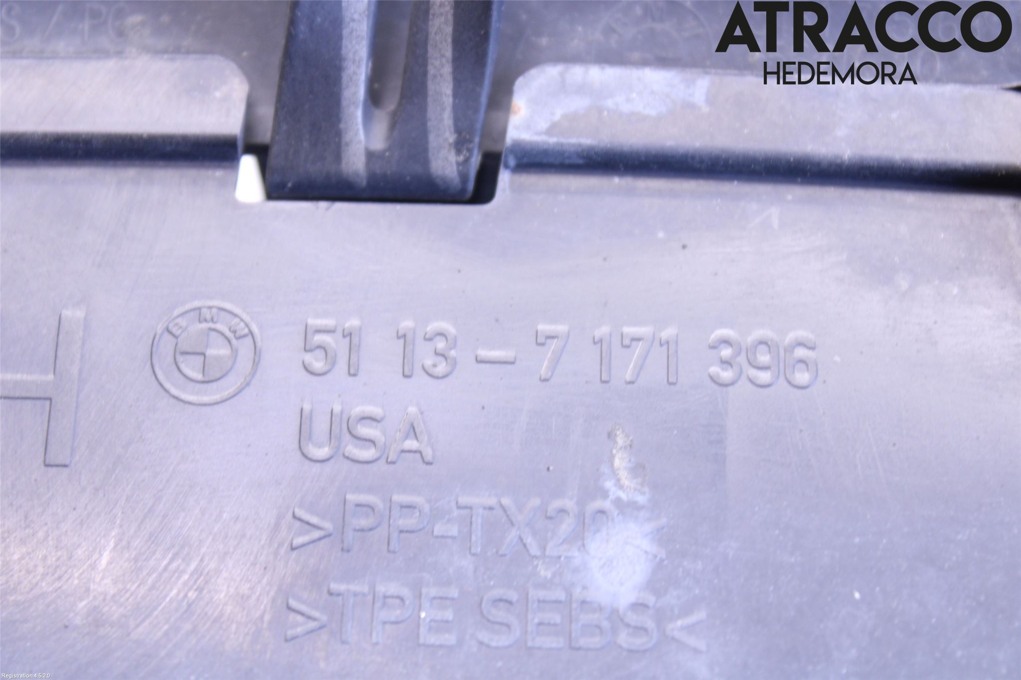 BMW X5 E70 07-13 Grilldel Höger