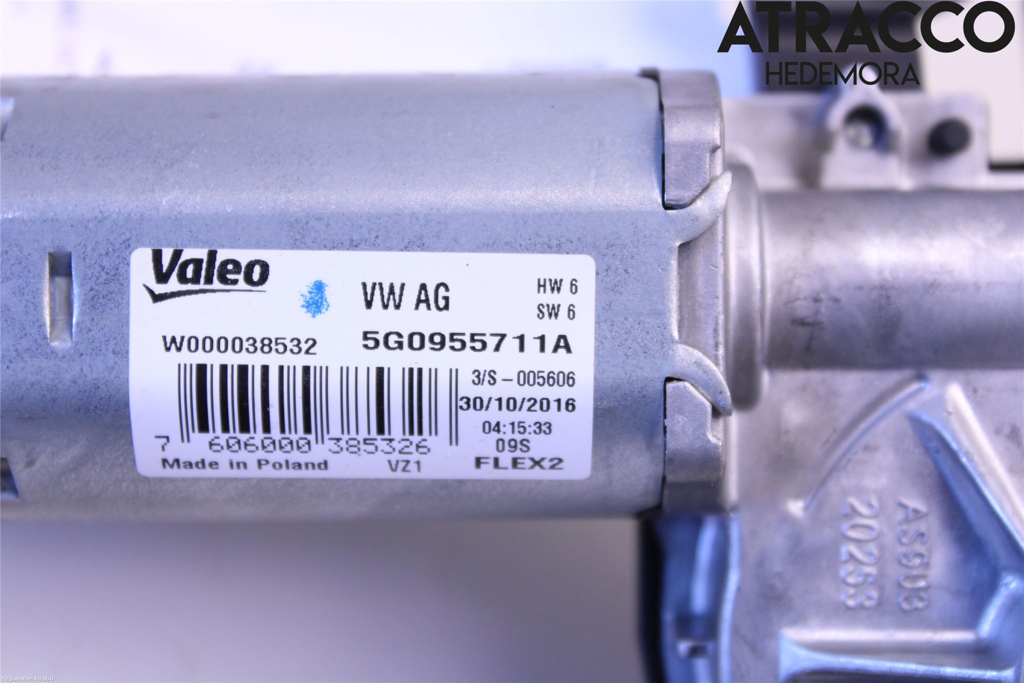 Volkswagen VW TIGUAN 16-24 Torkarmotor Baklucka